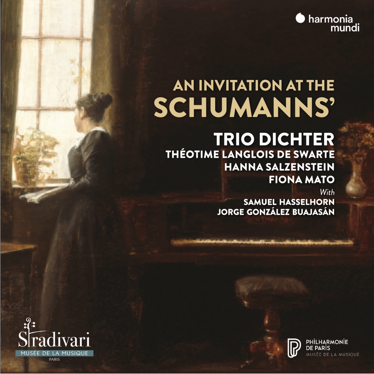 An Invitation at the Schumanns' by Trio Dichter, Théotime Langlois de Swarte, Hanna Salzenstein & Fiona Mato album cover