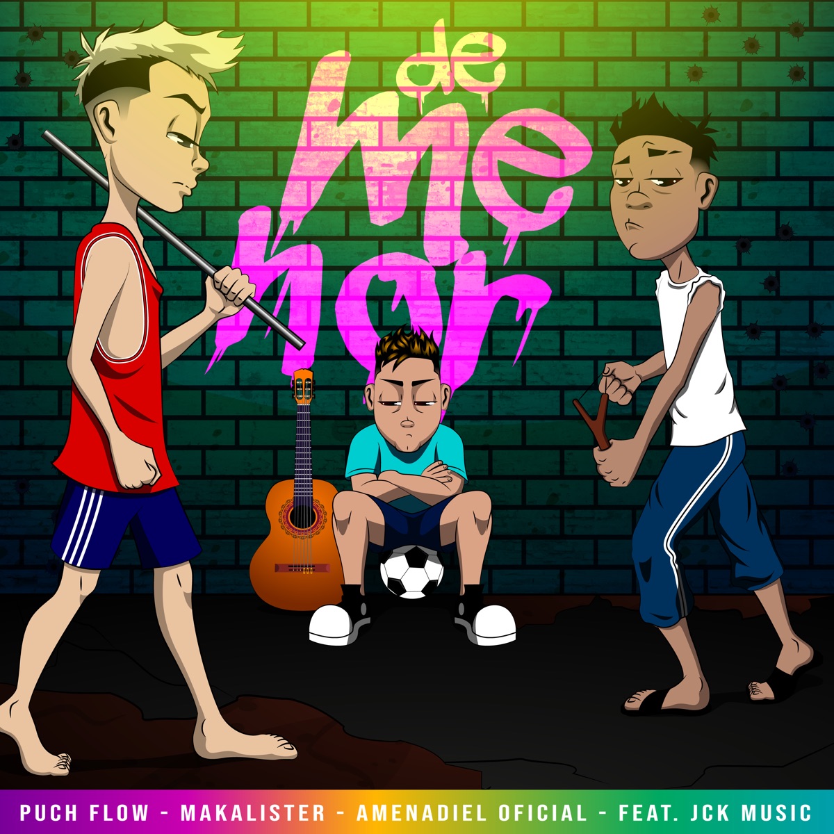 De Menor (feat. JCK Music) - Single by AMENADIEL OFICIAL, Puch Flow & Makalister album cover