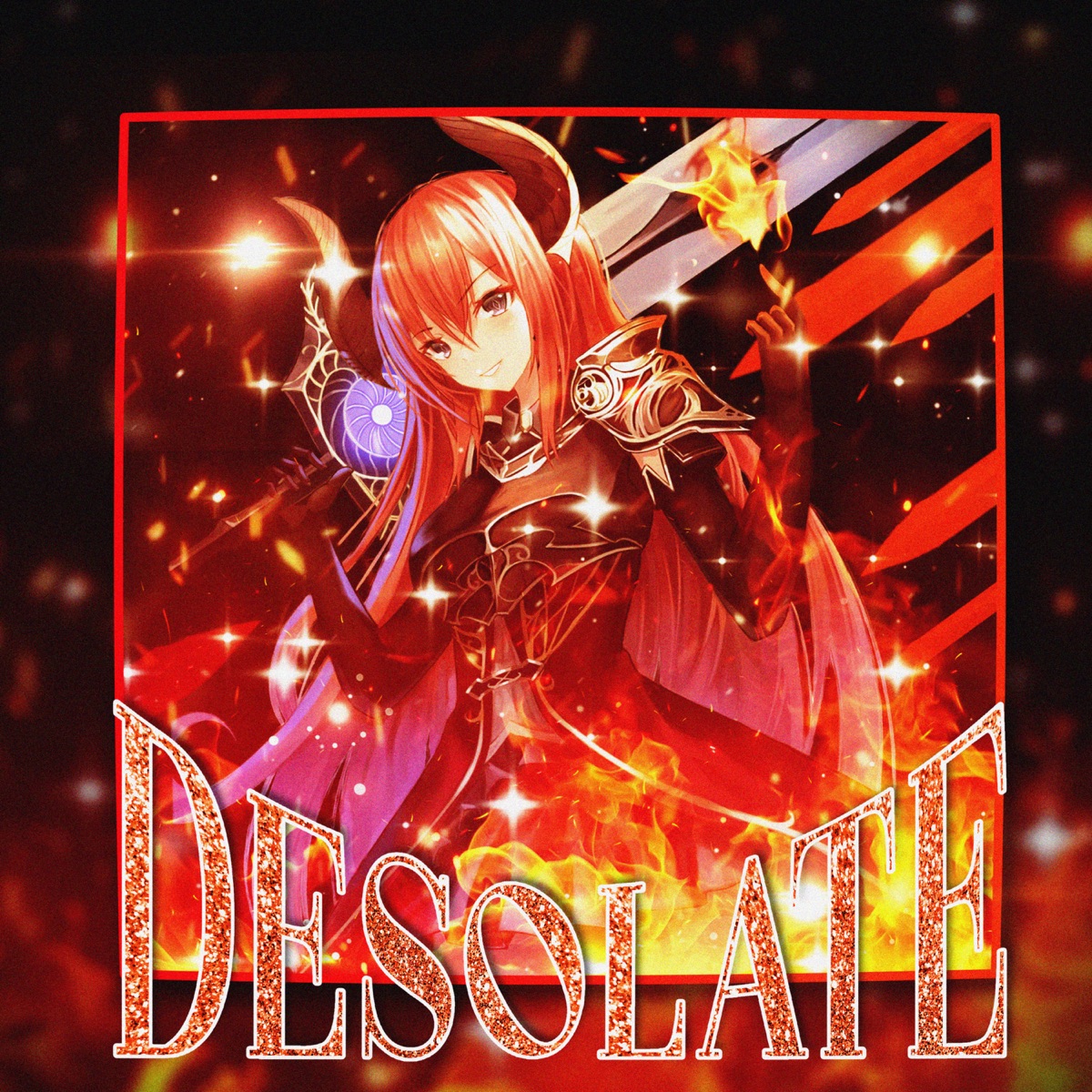 Desolate - Single by AMØN & TAZ-187 album cover