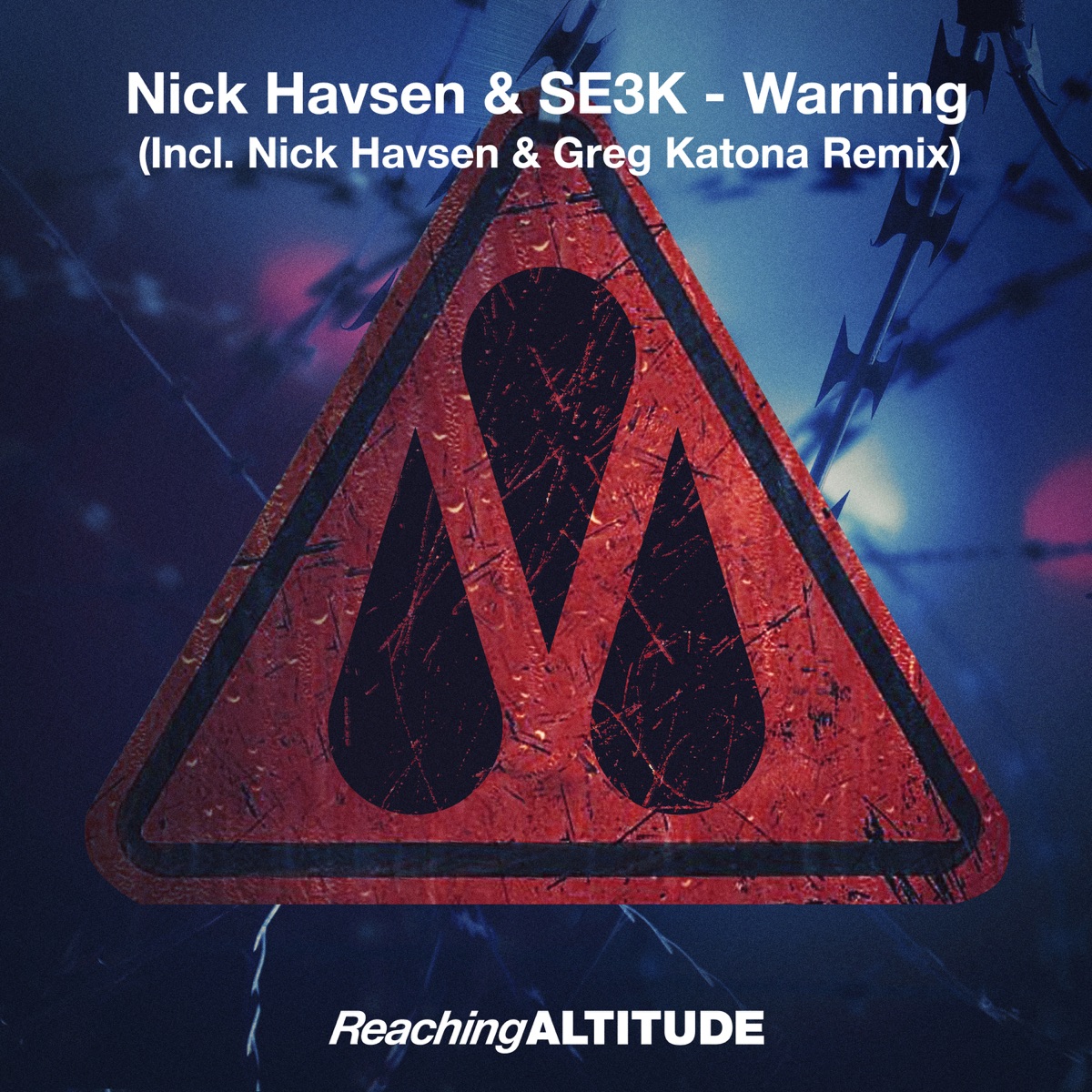 Warning - Single by Nick Havsen & SE3K album cover