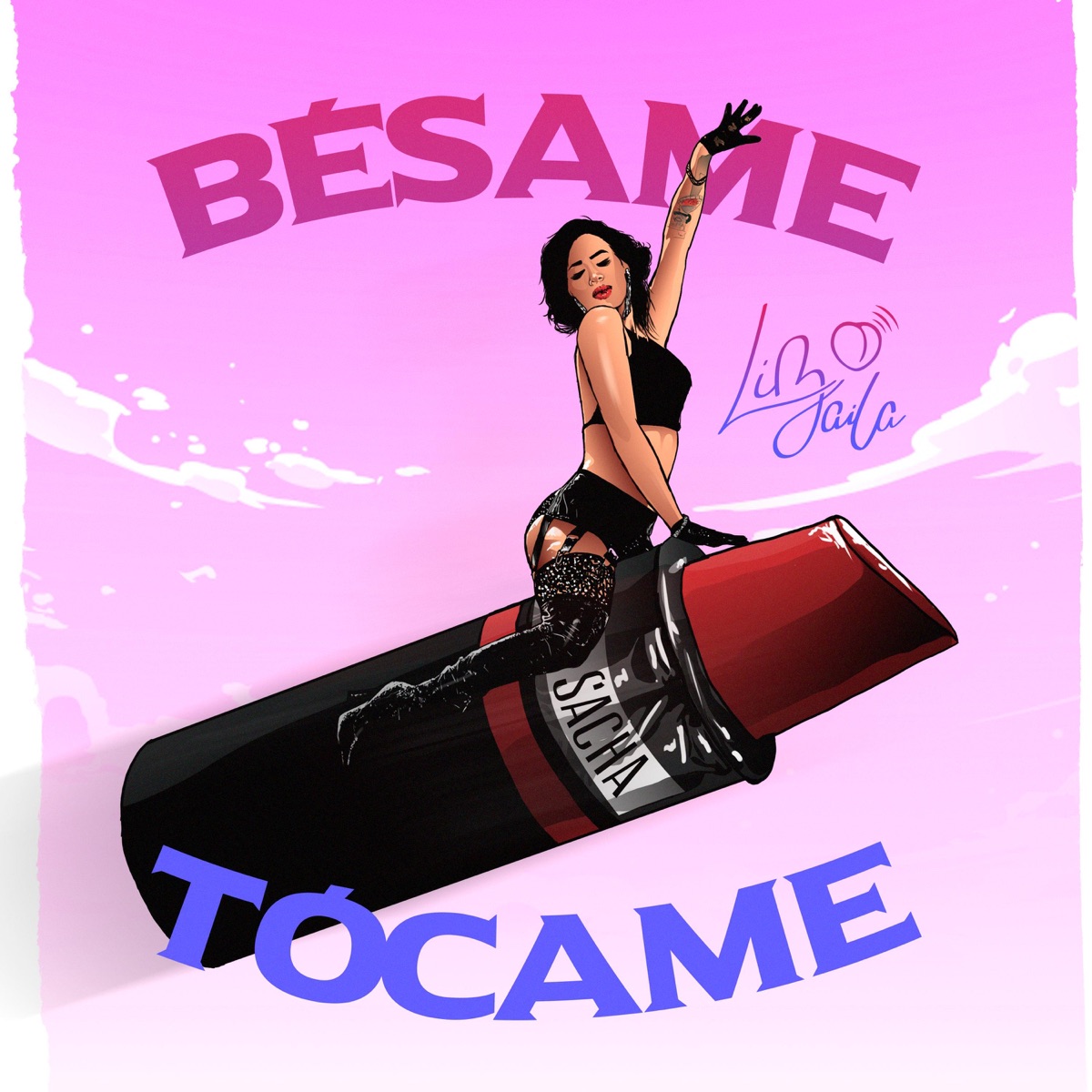 Bésame Tócame - Single by Liz Baila album cover