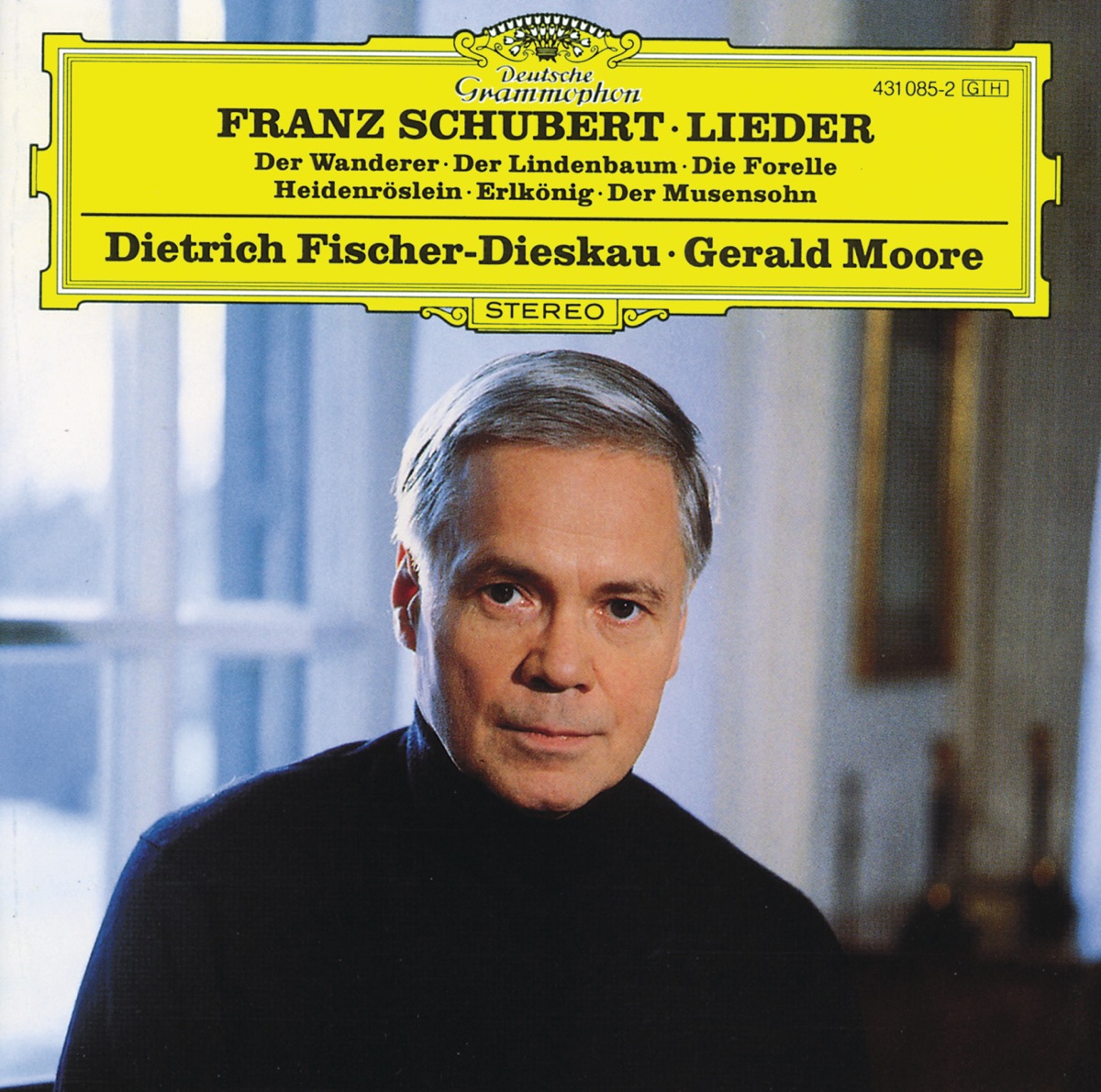 Schubert: Lieder by Dietrich Fischer-Dieskau & Gerald Moore album cover