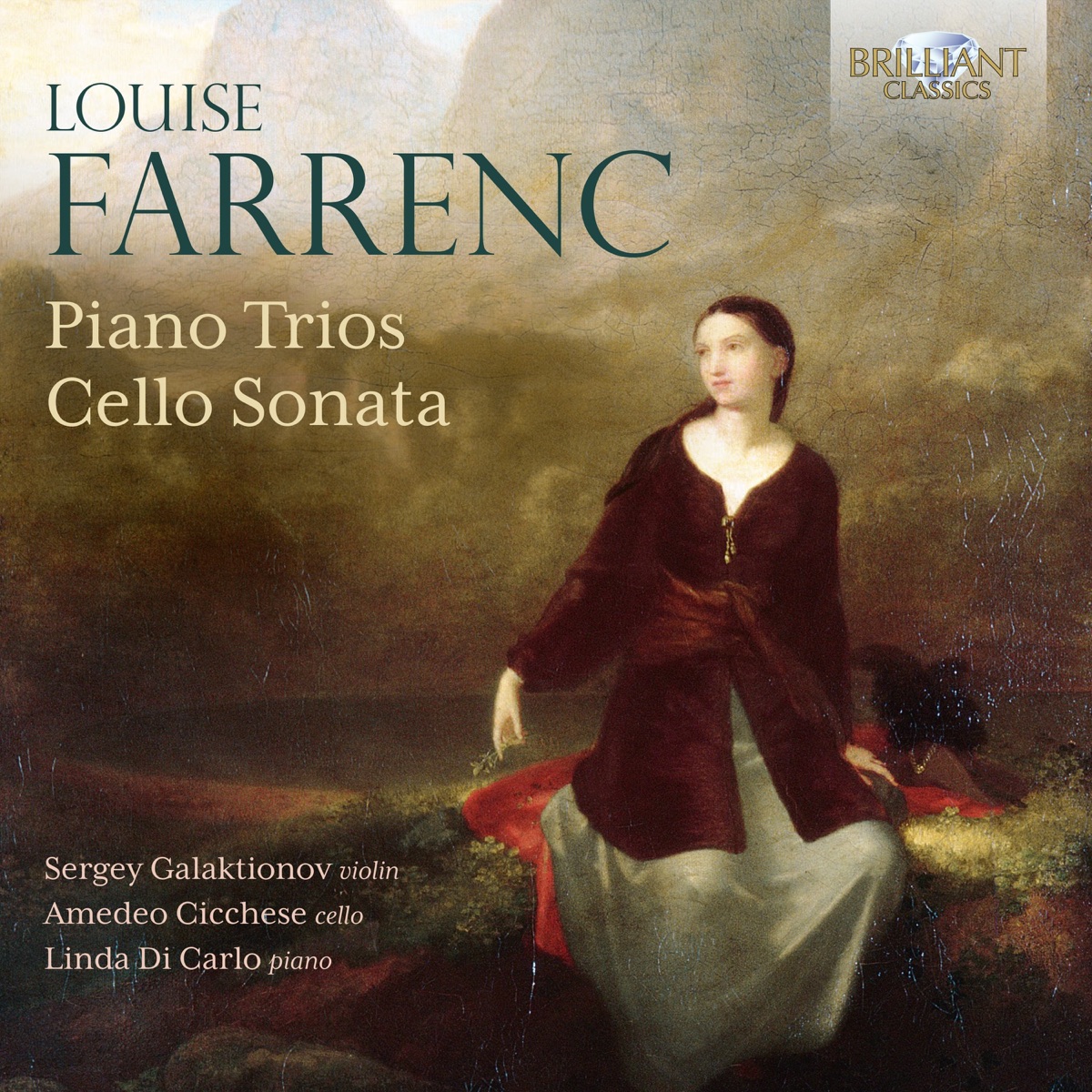 Farrenc: Piano Trios, Cello Sonata by Linda Di Carlo, Amedeo Cicchese & Sergey Galaktionov album cover