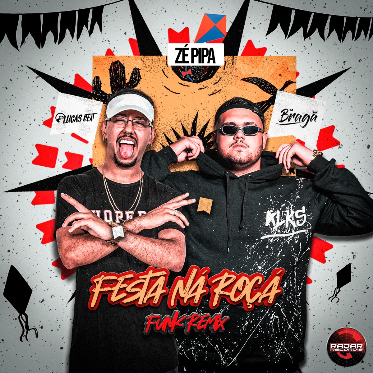 Festa na Roça (feat. DJ Lucas Beat) [Funk Mix] - Single by Zé Pipa & DJ Braga Oficial album cover