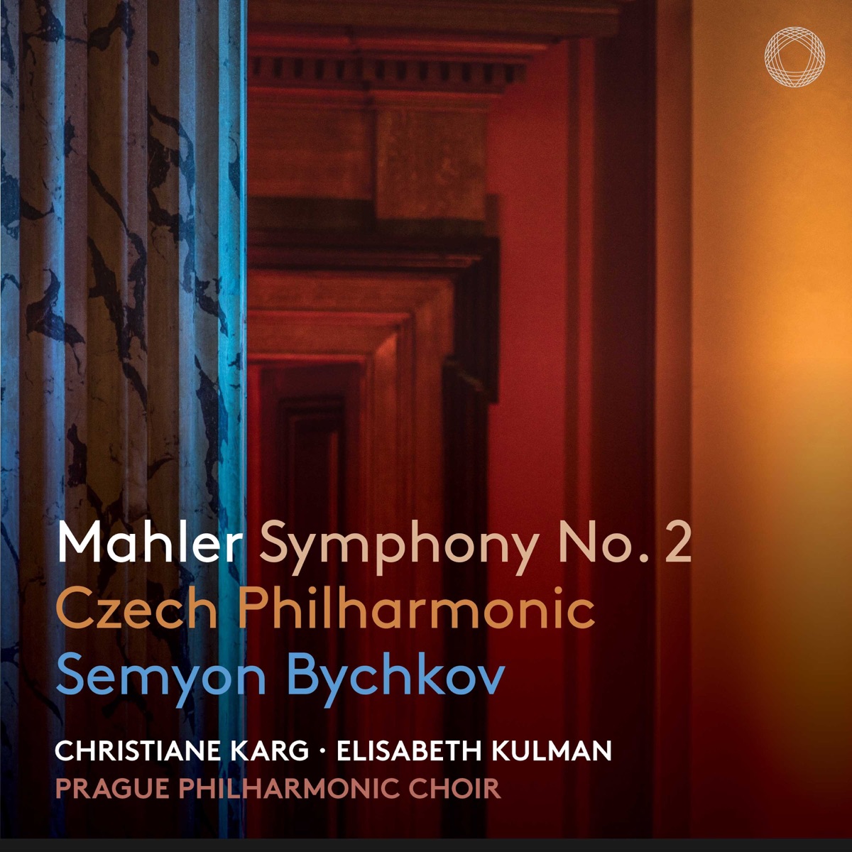Mahler: Symphony No. 2 by Czech Philharmonic, Semyon Bychkov, Christiane Karg, Elisabeth Kulman & Prague Philharmonic Choir album cover