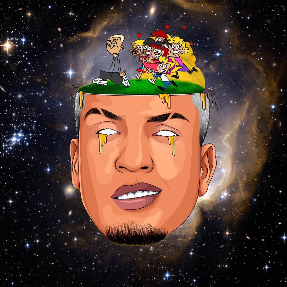 Bateu Saudade (feat. MC Flavinho, MC TH, MC Theuzyn, MC Rafa Original & ZL) [feat. MC Flavinho, MC Theuzyn, MC TH, MC Rafa Original & ZL] - Single by GORDÃO DO PC & DJ LG DO SF album cover