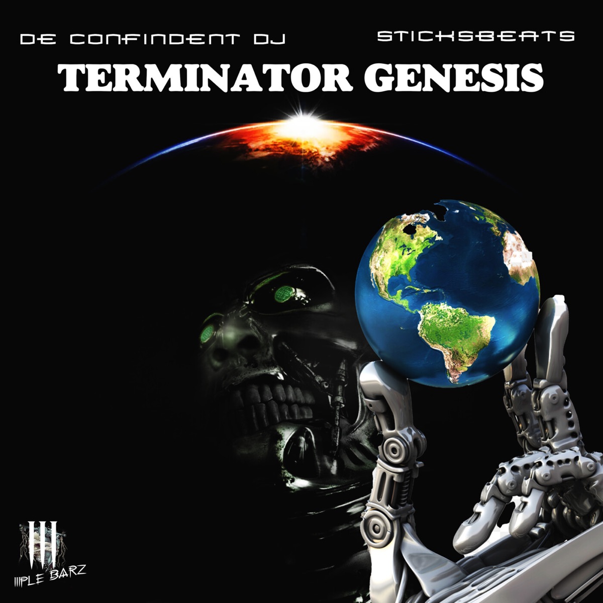 Terminator Genesis - Single by De Confindent DJ & SticksBeats album cover