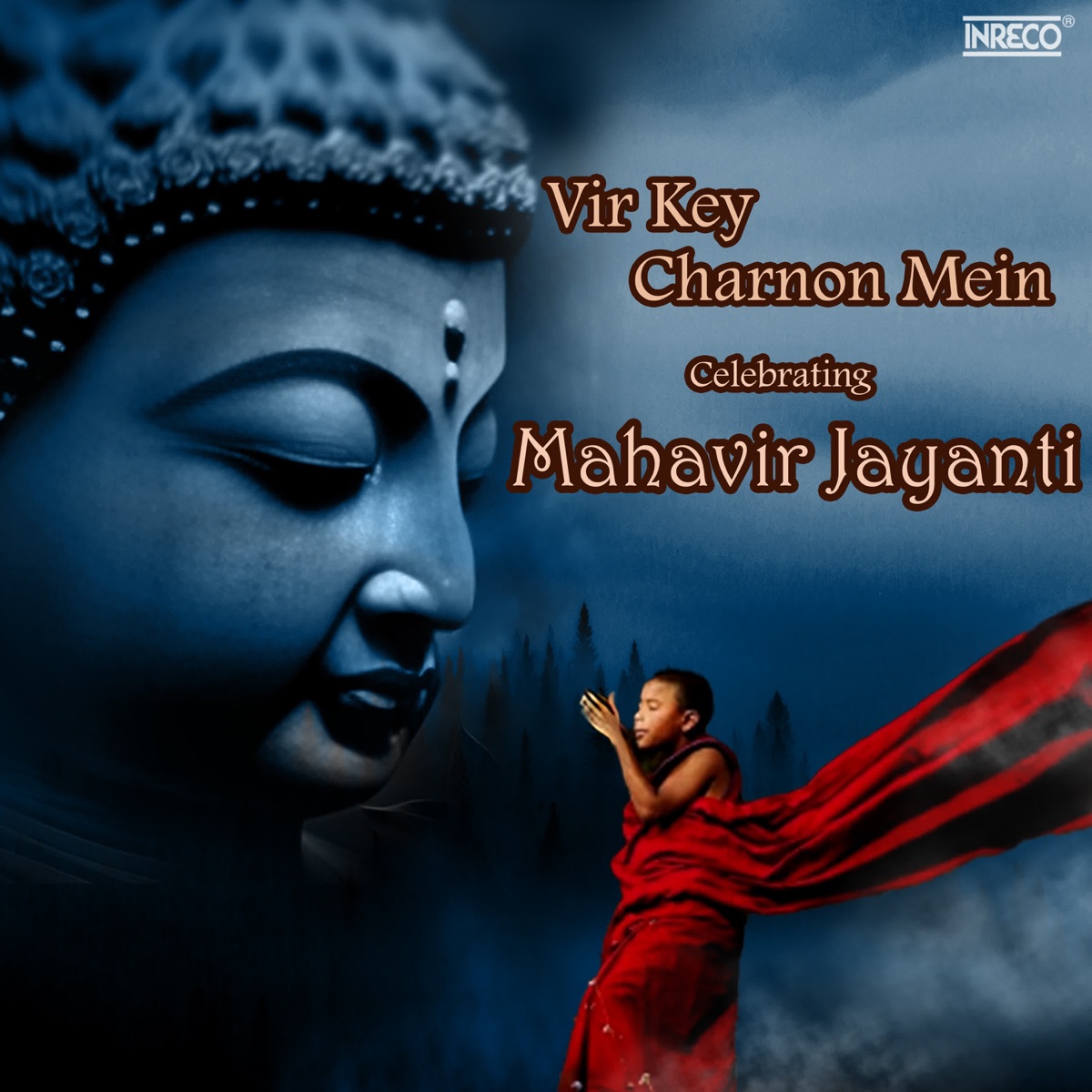 Vir Key Charnon Mein - Single by Mohinder Jeet album cover