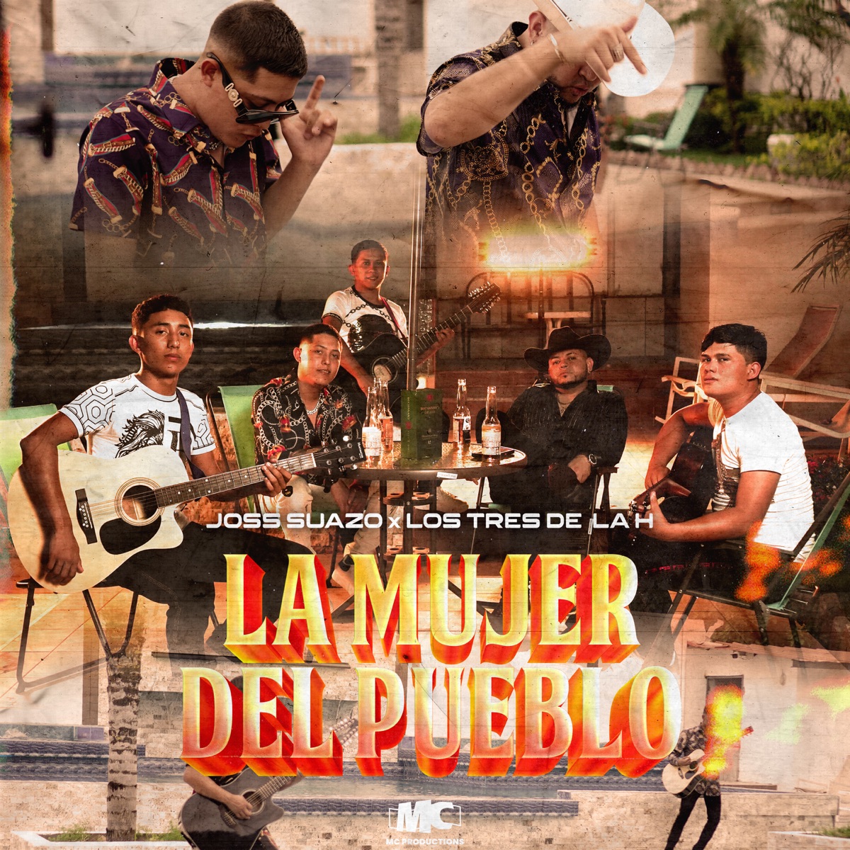 La Mujer del Pueblo - Single by Joss Suazo & Los Tres de la H album cover
