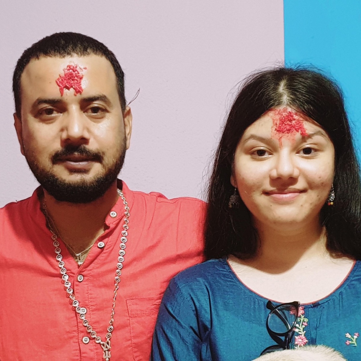 Ramailo Tihar (Bhaileni Deusi) [feat. Angeliza Pokharel] - Single by Sugam Pokharel album cover