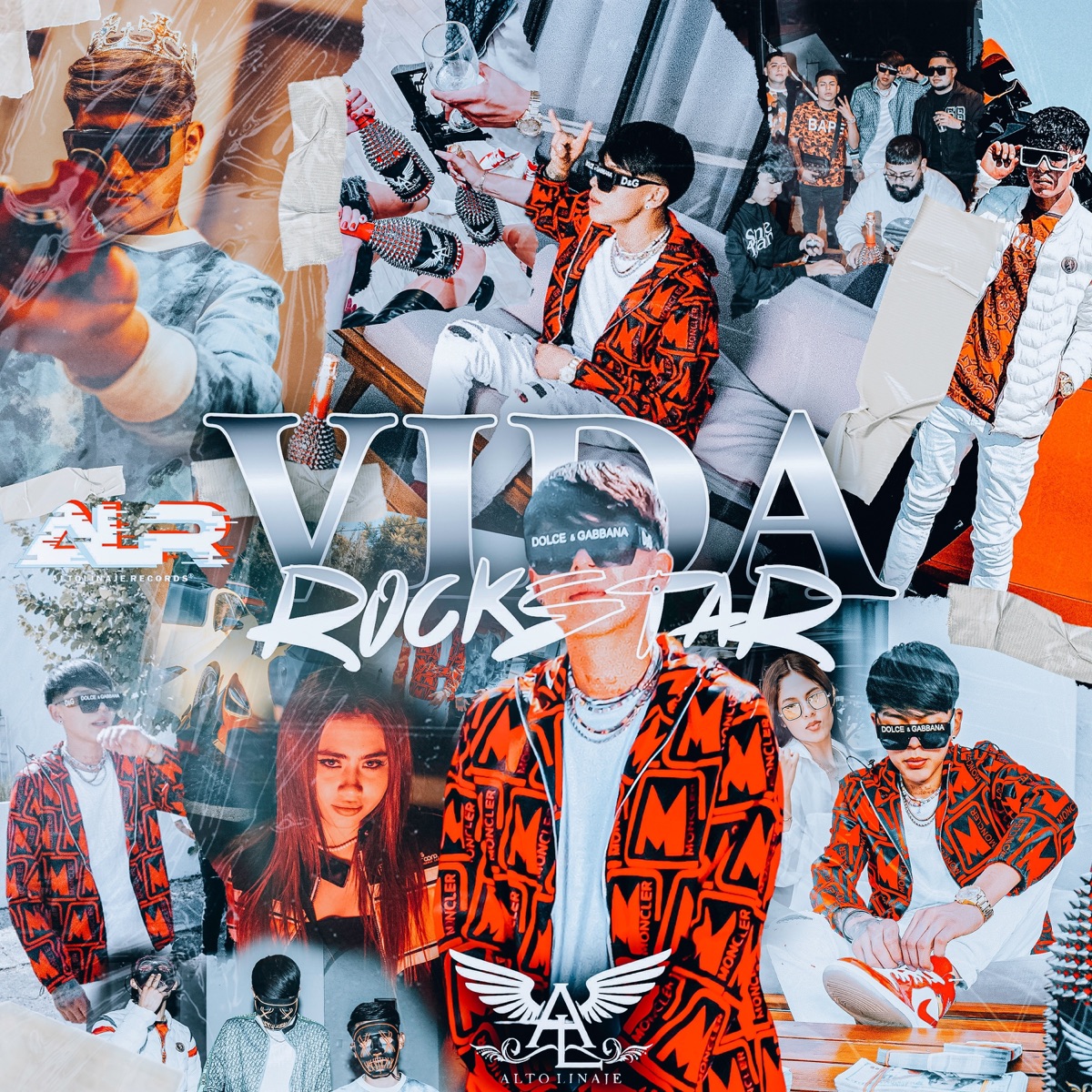 Vida Rockstar - Single by Alto Linaje album cover