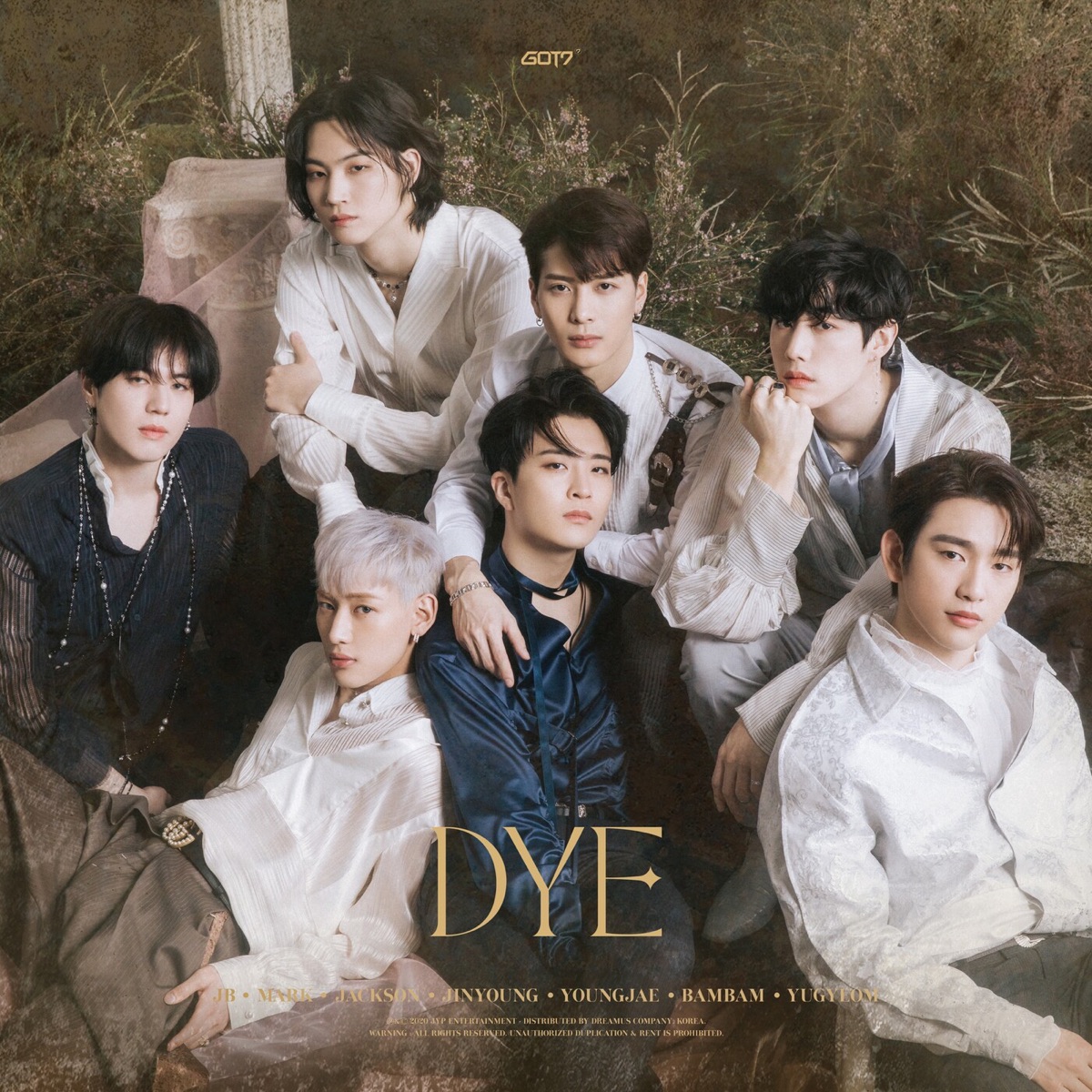 DYE - EP by GOT7 album cover