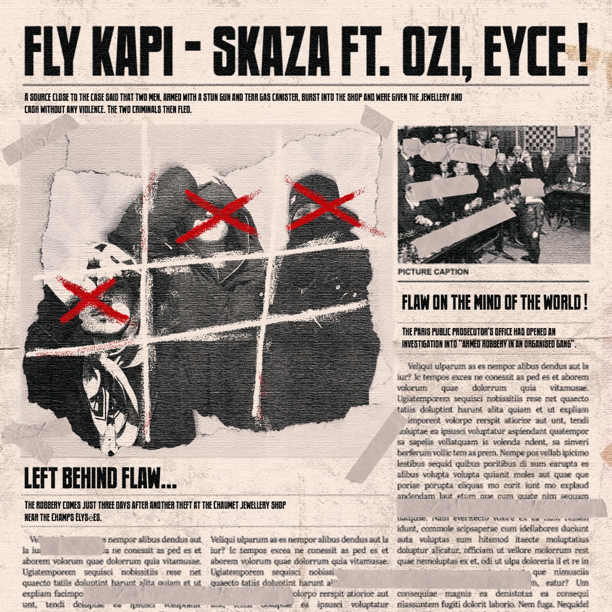 Skaza (feat. Ozi & Eyce) - Single by fly Kapi album cover