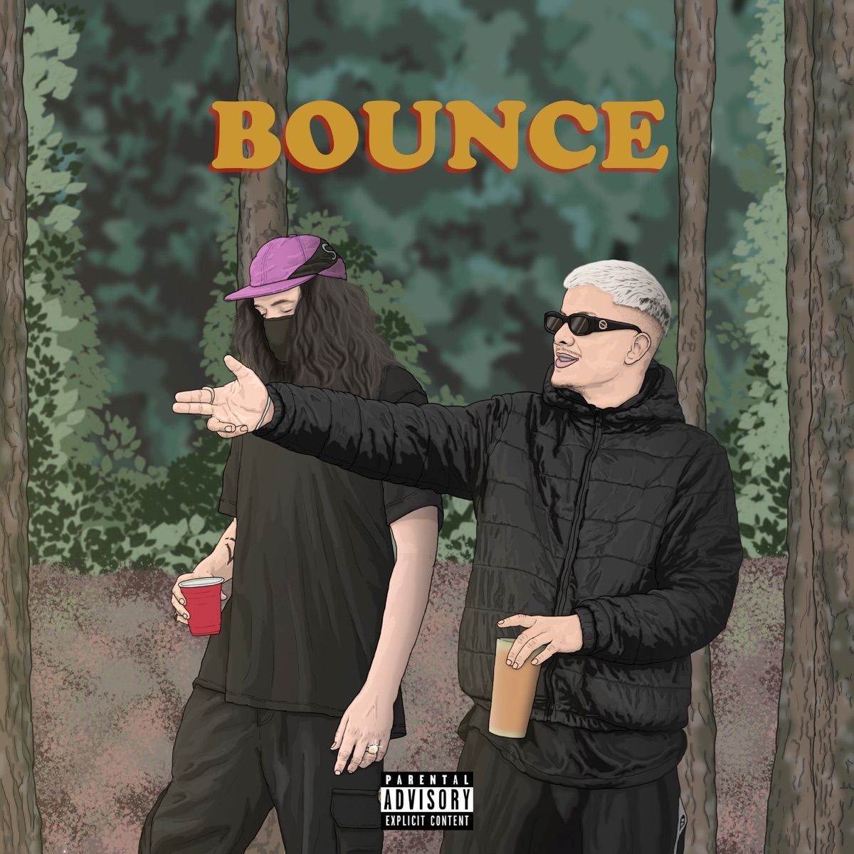 Bounce - Single by .LHOFII & xato album cover
