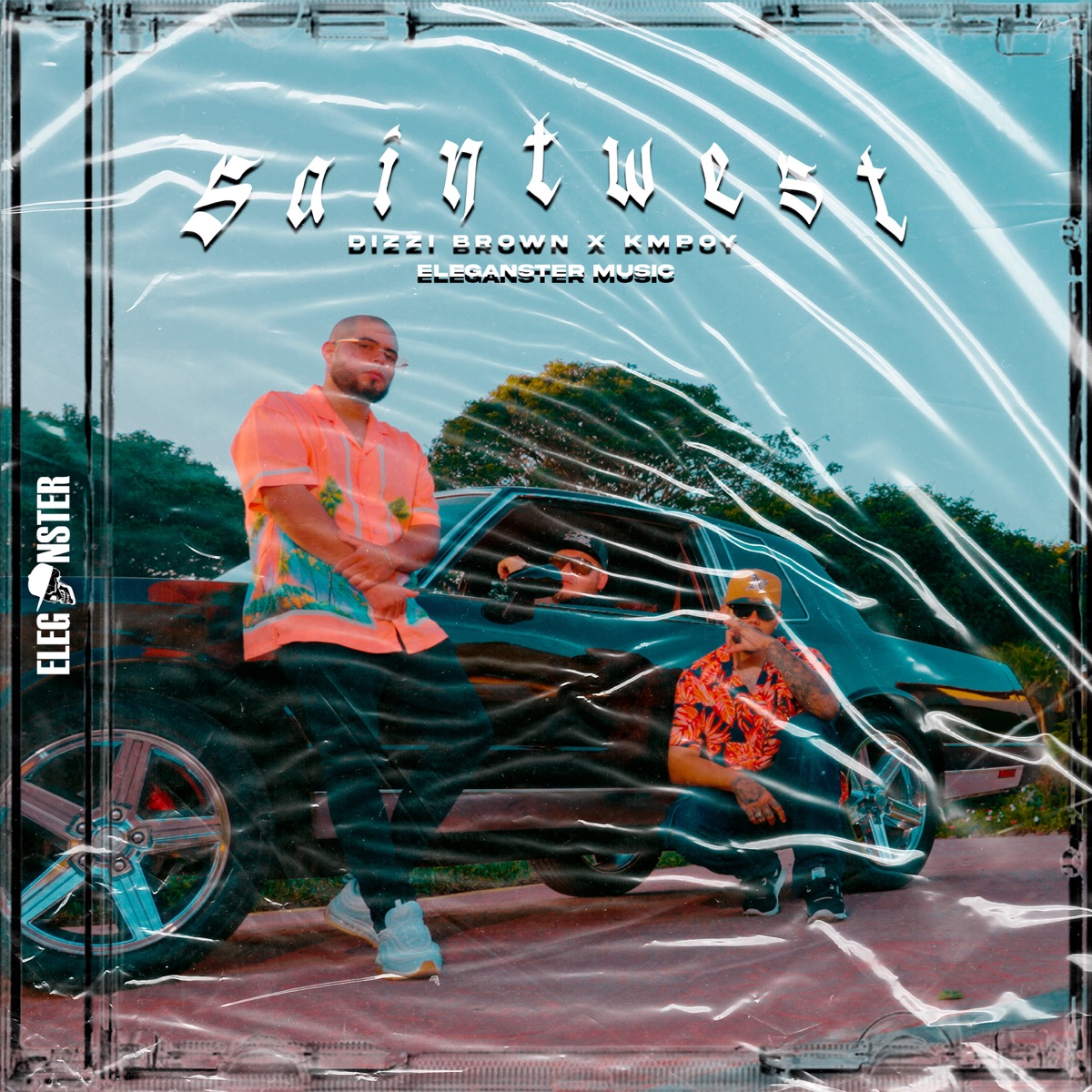 Saint West - Single by Dizzi Brown, Kmpoy & Eleganster Music album cover