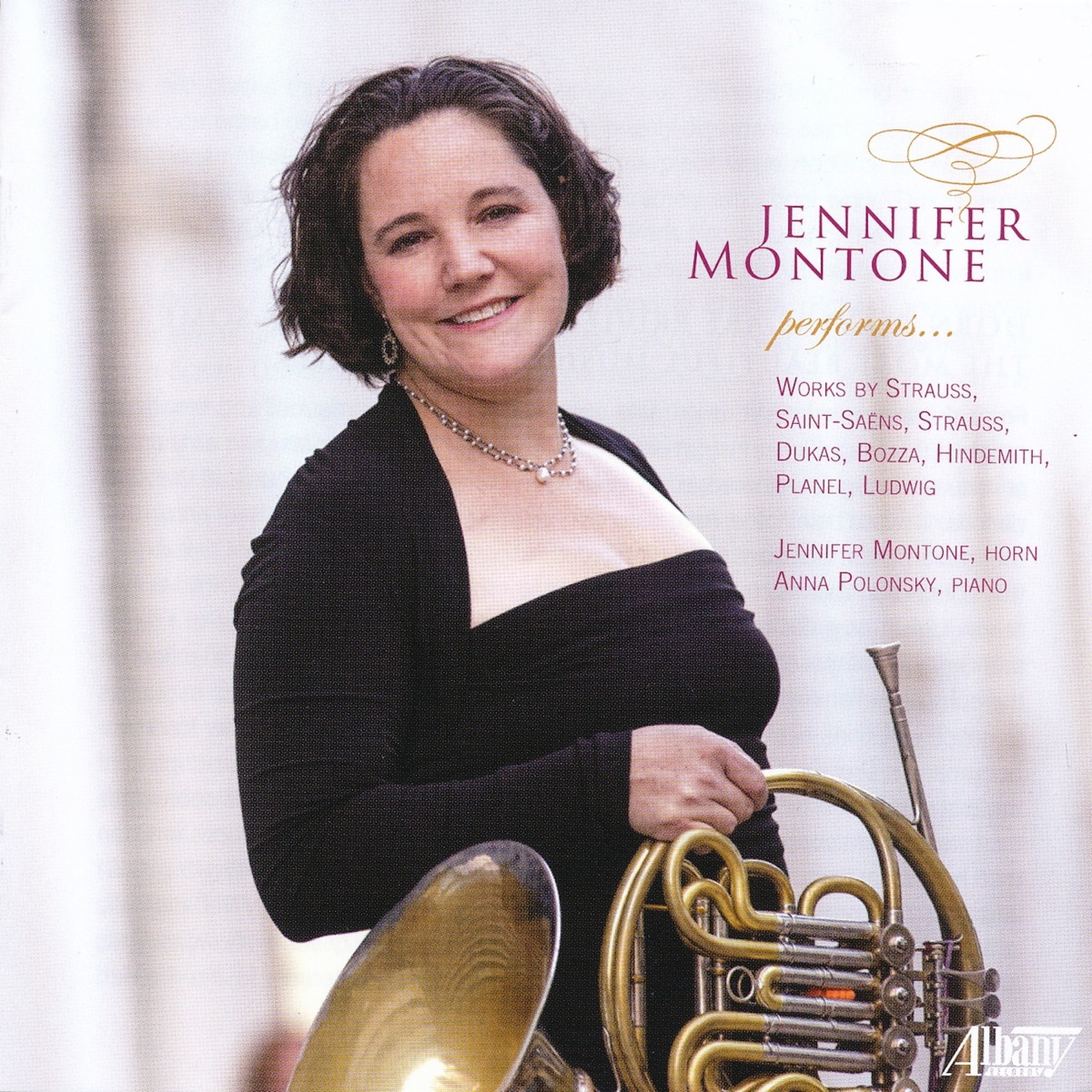 Jennifer Montone performs… by Jennifer Montone & Anna Polonsky album cover