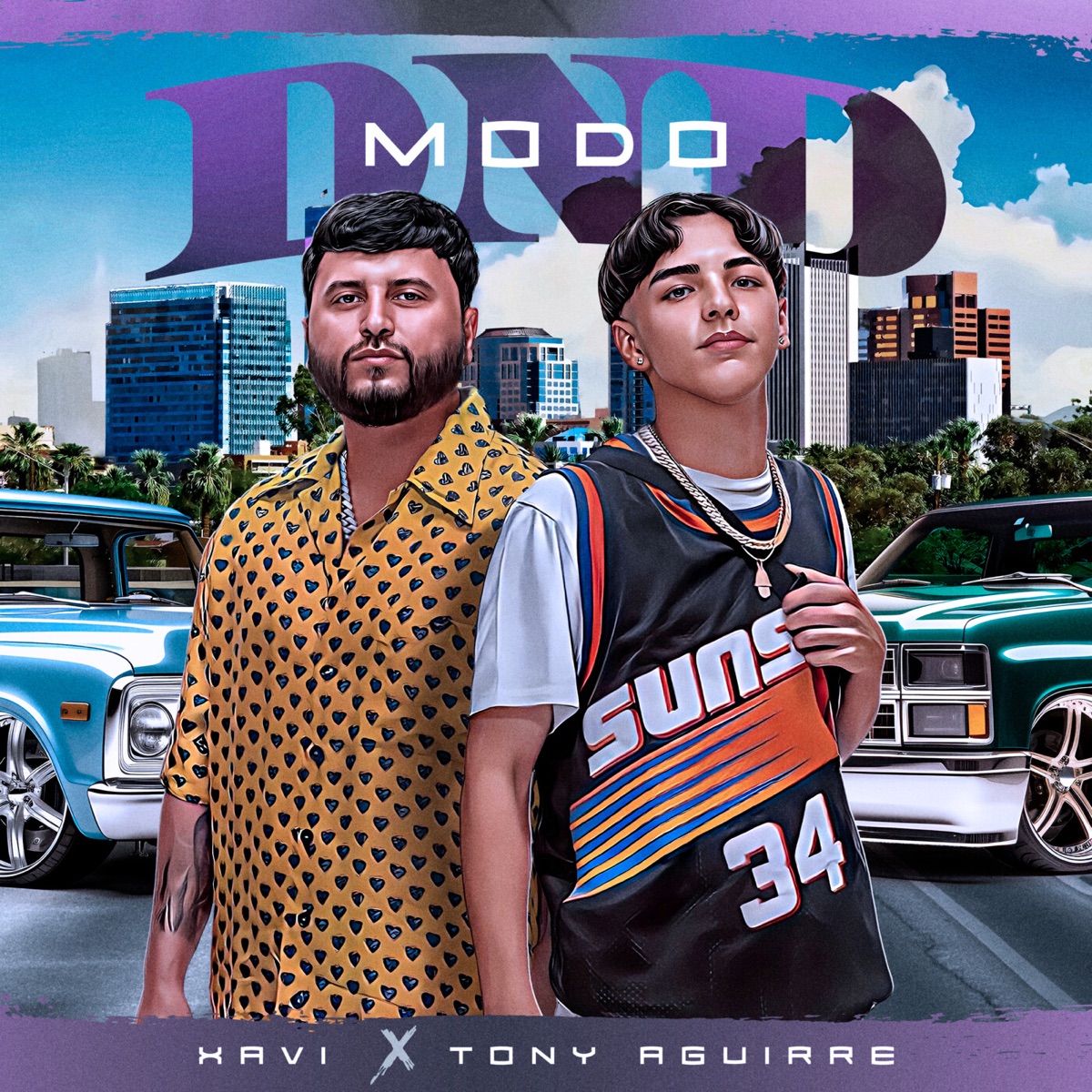 Modo DND - Single by Xavi & Tony Aguirre album cover