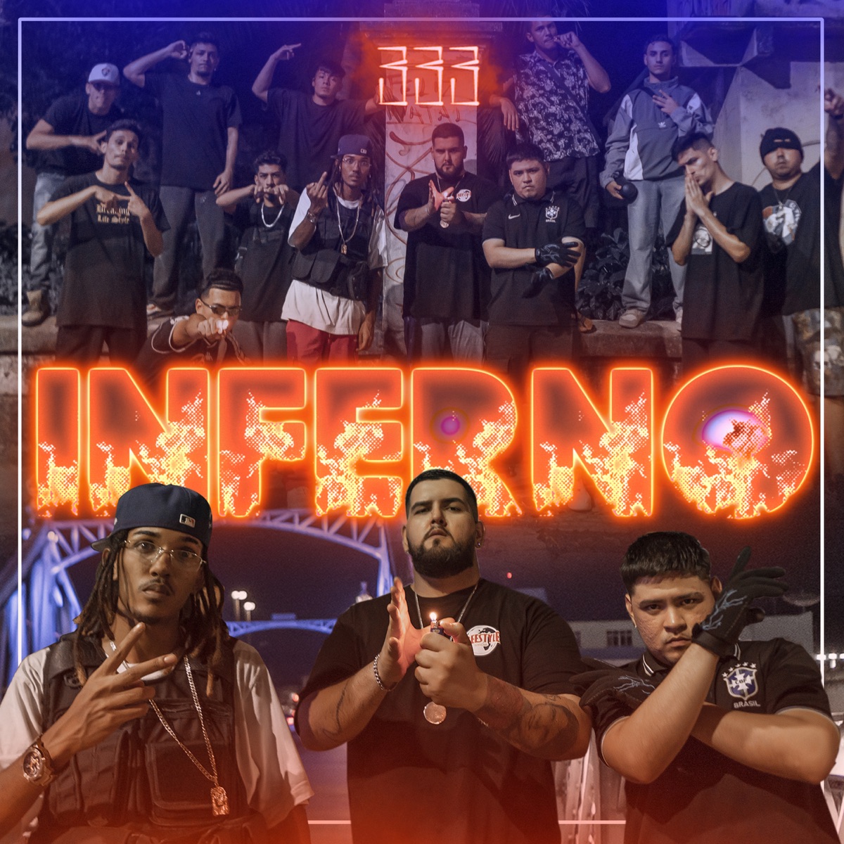 Inferno - Single by 333, Koren, Dacota & O Haru album cover