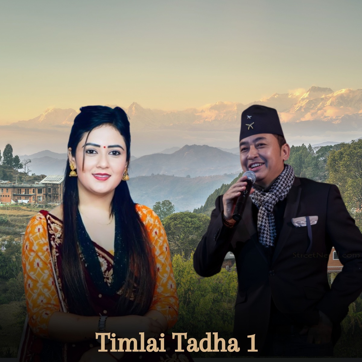 Timlai Tadha 1 - EP by Madhu Khadka Chhetri & Milan Lama album cover
