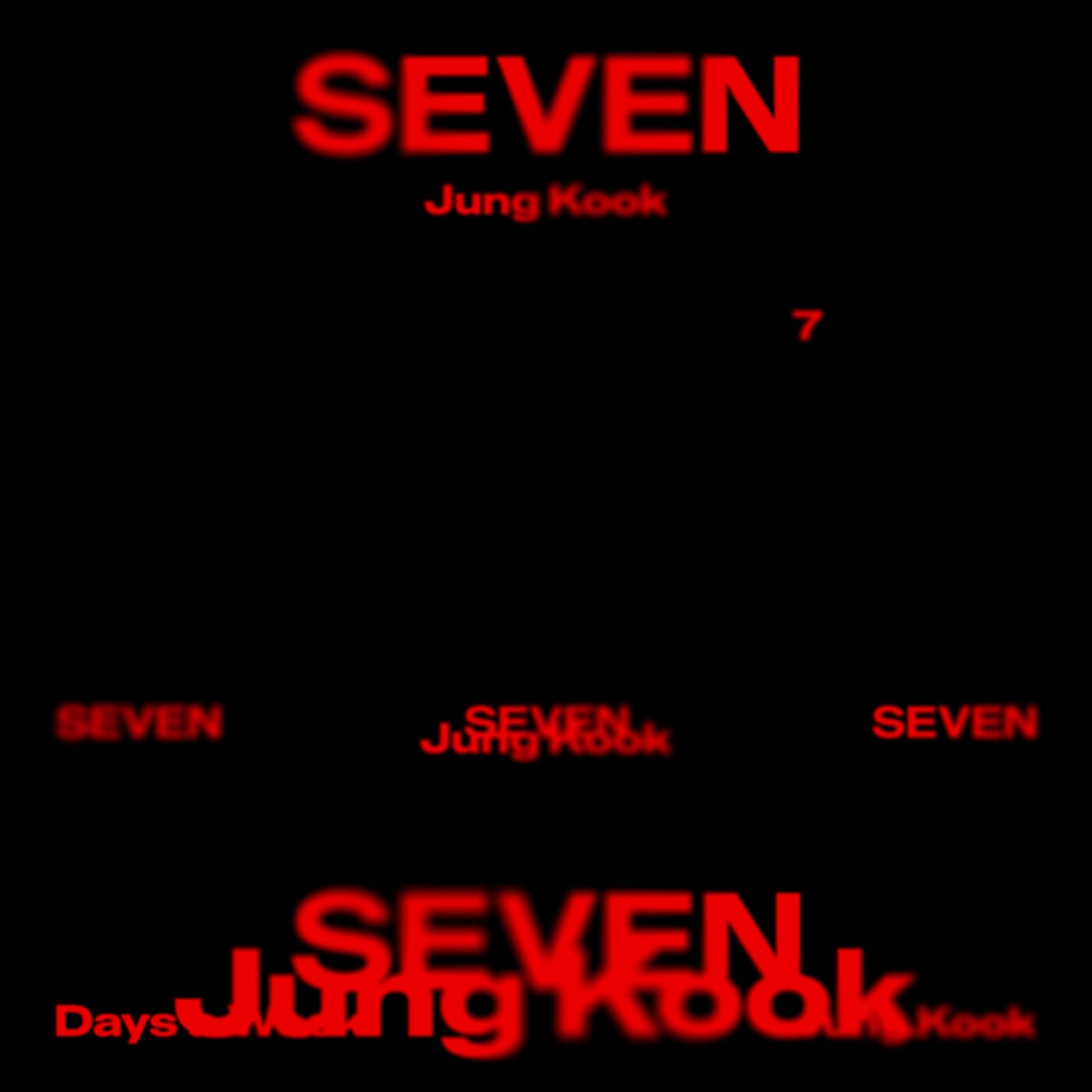 Seven - Single by Jung Kook & Latto album cover