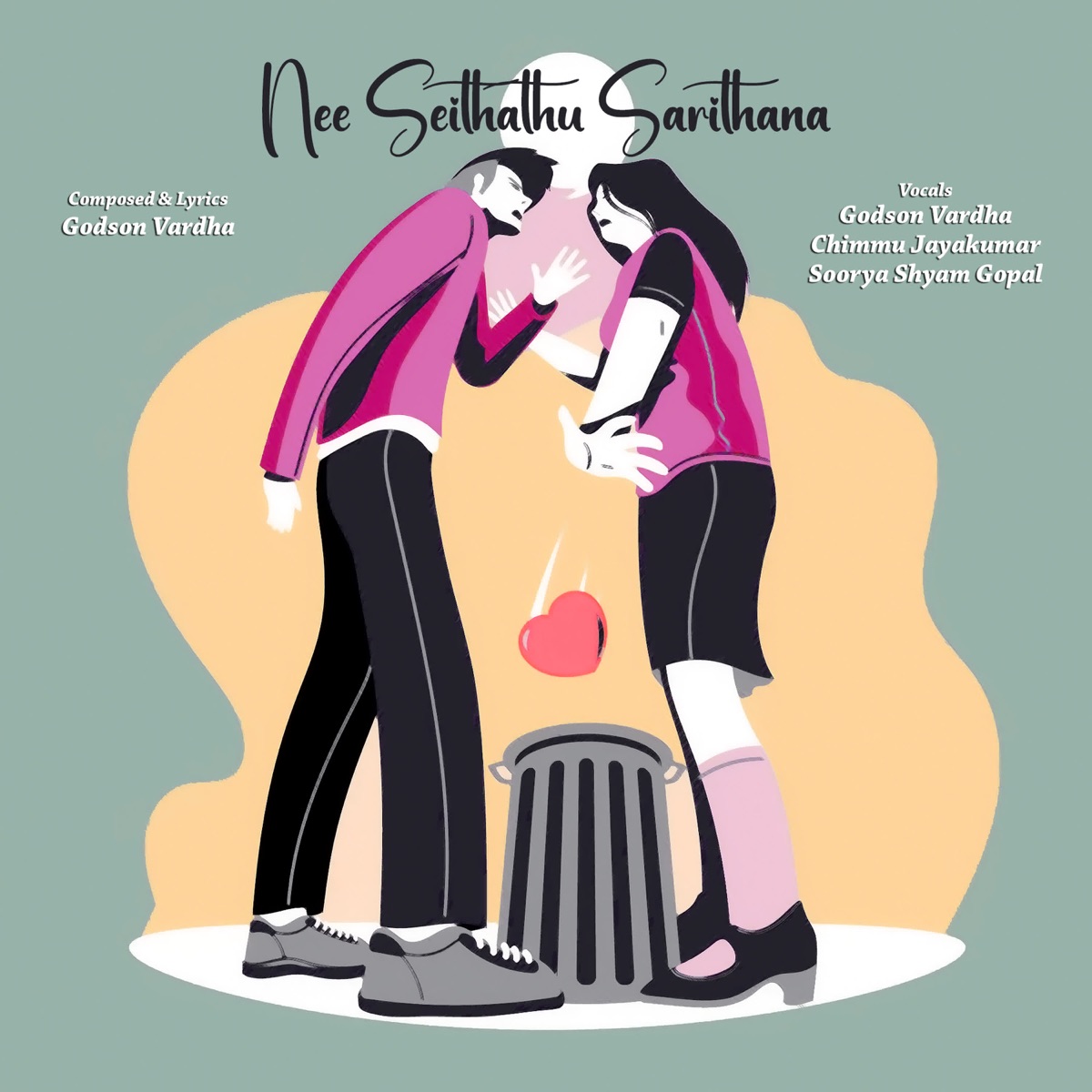 Nee Seithathu Sarithana - Single by Godson Vardha, Chimmu Jayakumar & Soorya Shyam Gopal album cover