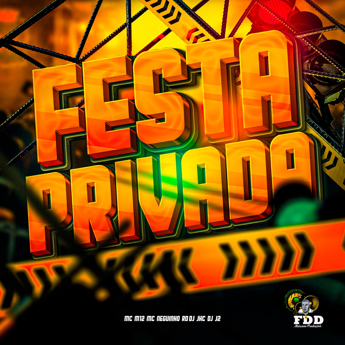 Festa Privada (feat. Mc Neguinho RD) - Single by DJ JKC, DJ J2 & Mc M12 album cover