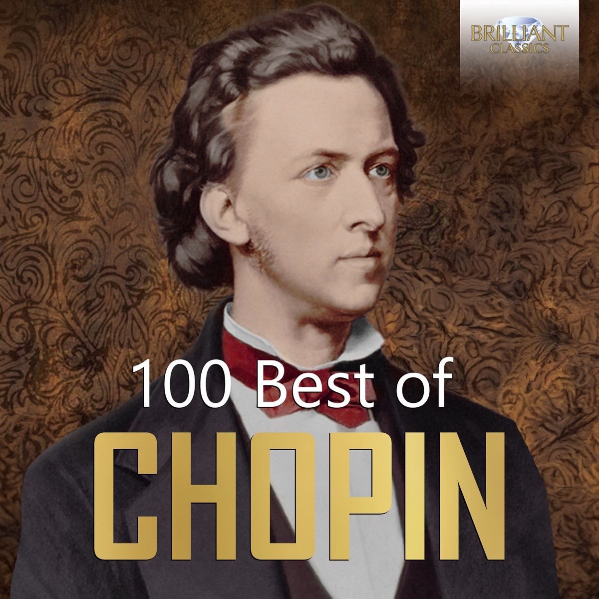 100 Best of Chopin by Zlata Chochieva, Alessandro Deljavan, Misha Goldstein, Wolfram Schmitt-Leonardy, Ekaterina Litvintseva, Czech Chamber Philharmonic Orchestra Pardubice, Vahan Mardirossian, Rem Urasin, Alwin Bär, Yoram Ish-Hurwitz, Folke Nauta & Paolo Giacometti album cover