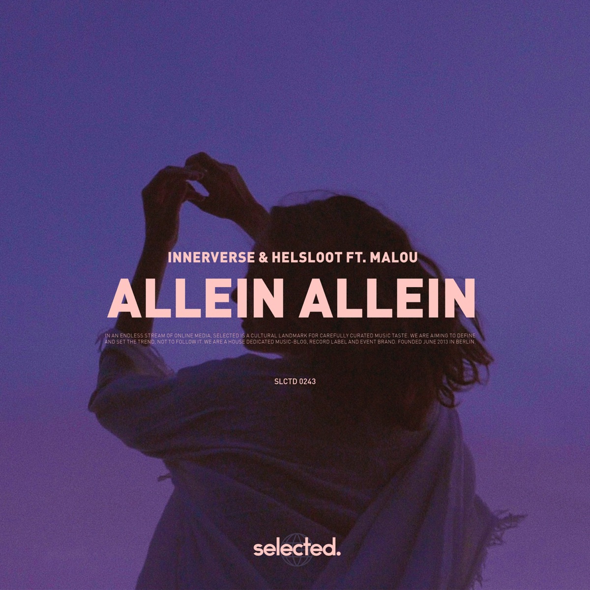Allein Allein (feat. Malou) - Single by Innerverse & Helsloot album cover