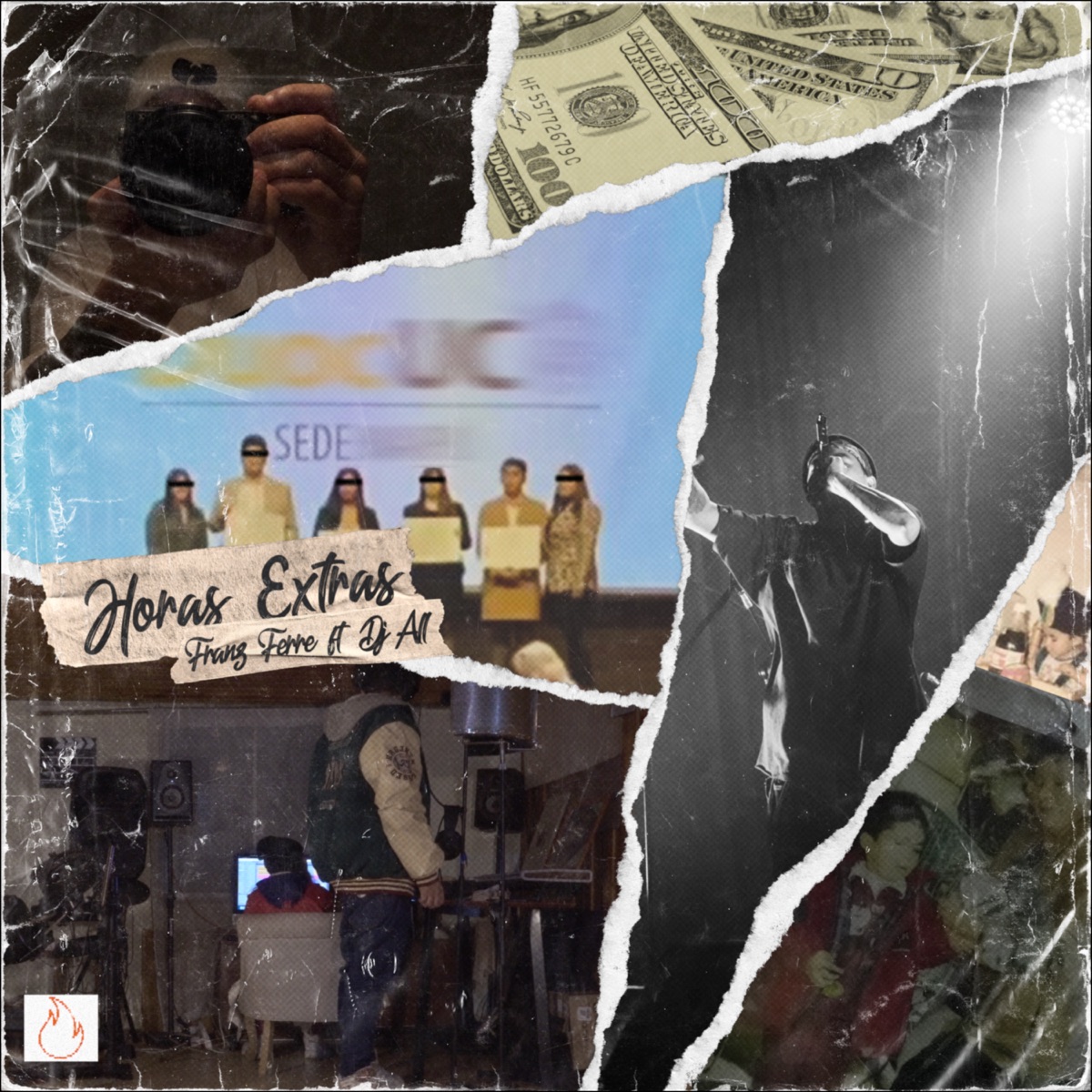 Horas Extras (Live) [feat. Dj All] - Single by Franz Ferre album cover