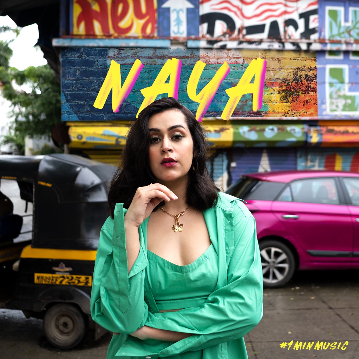 Naya - 1 Min Music - Single by Kamakshi Khanna, Sameer Rahat & Dropped Out album cover