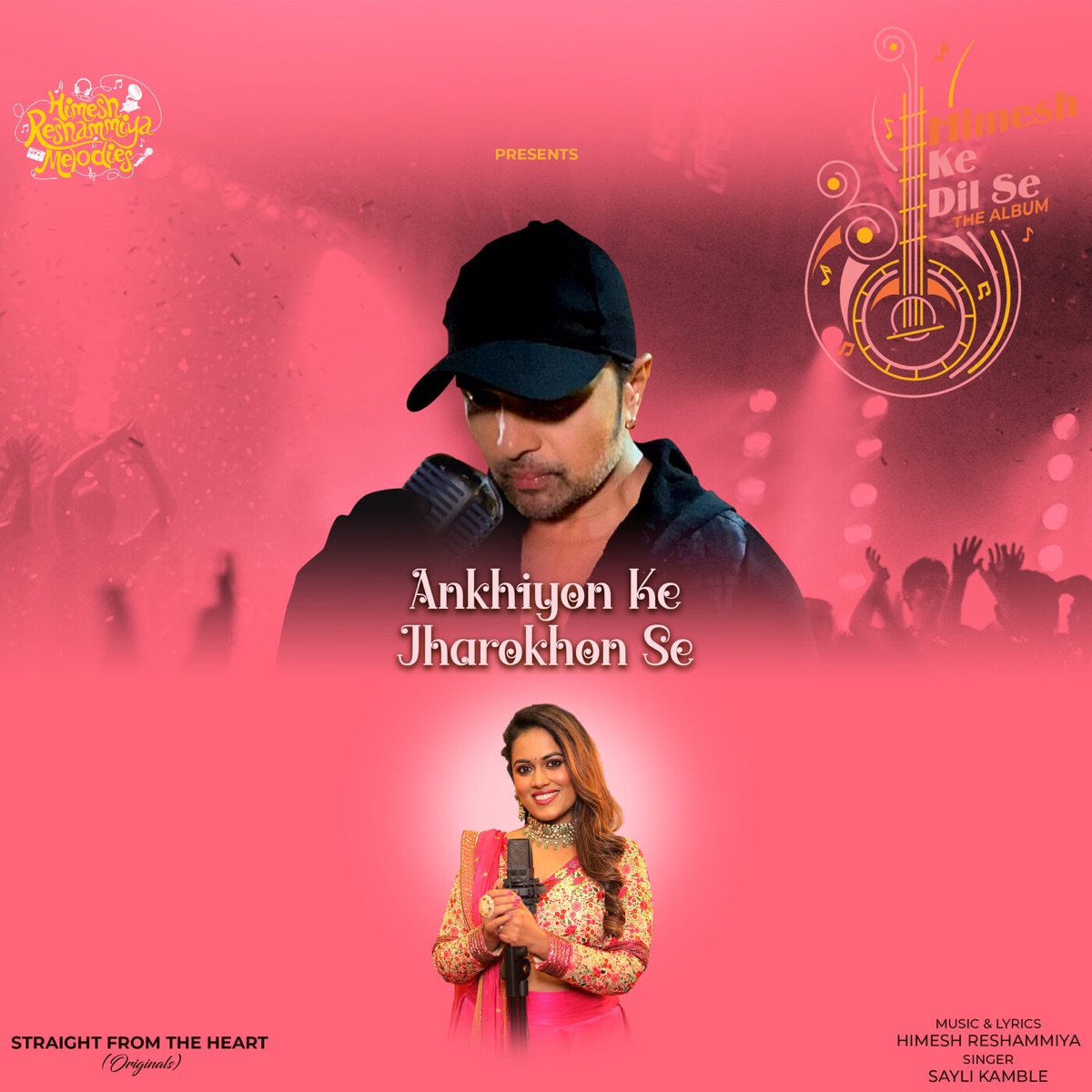 Ankhiyon Ke Jharokhon Se - Single by Sayli Kamble & Himesh Reshammiya album cover