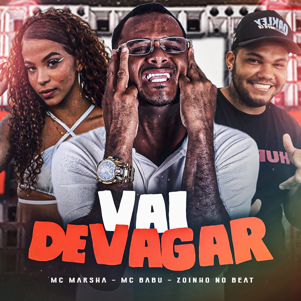 Vai Devagar - Single by Mc Babu, MC Marsha & Zoinho no Beat album cover