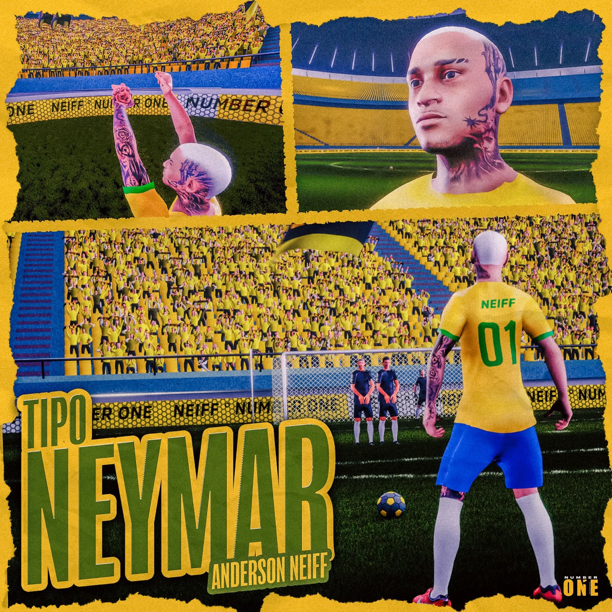 Tipo Neymar - Single by Anderson Neiff album cover