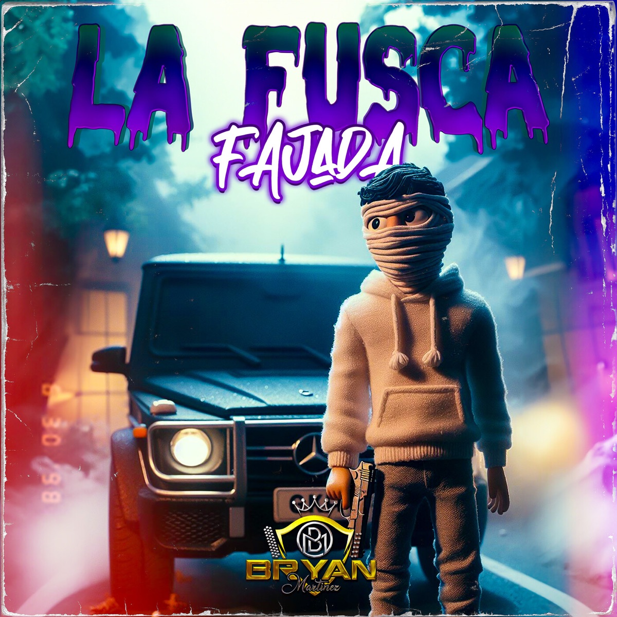LA FUSCA FAJADA - Single by Bryan Martínez album cover
