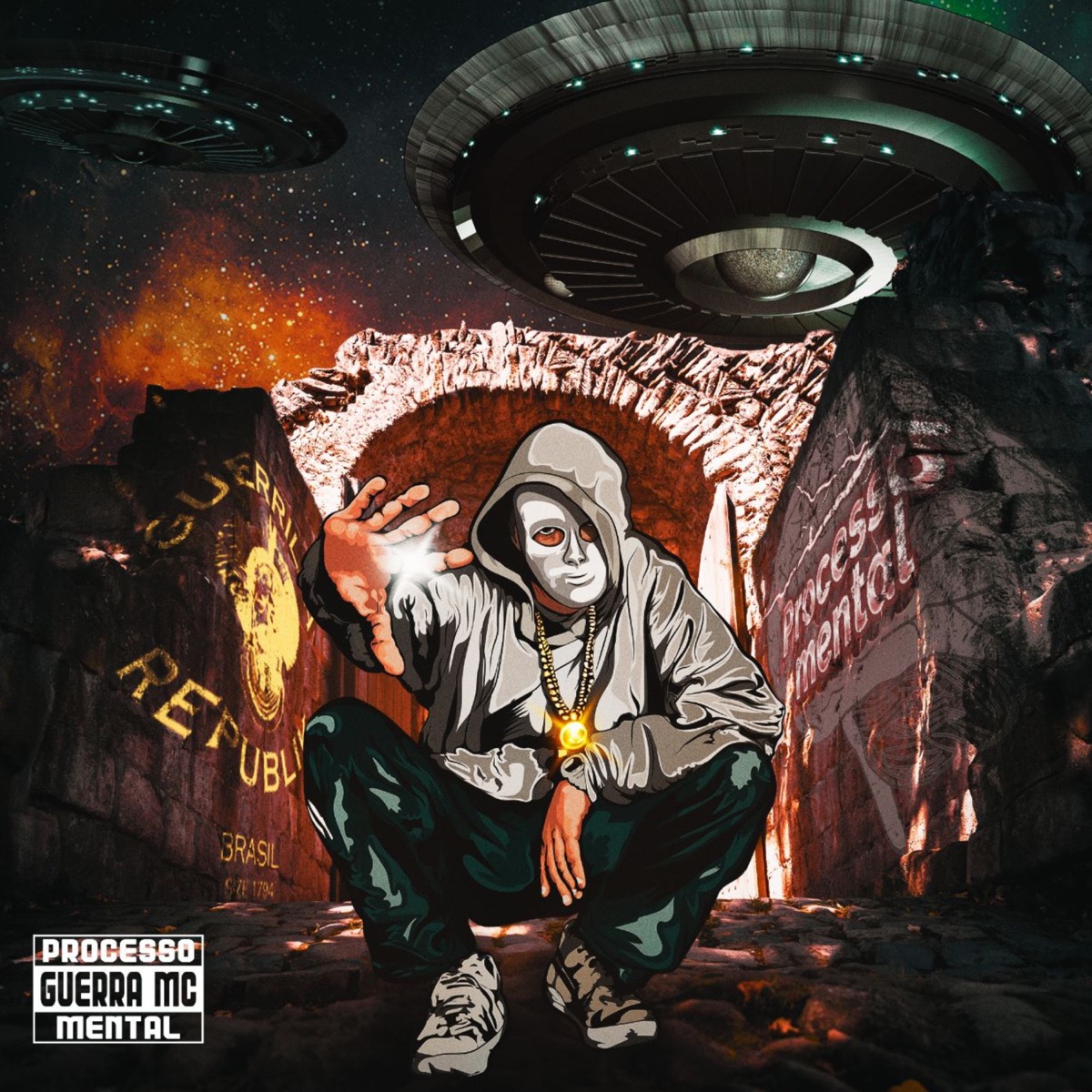 Processo Mental - Single by Guerra Mc album cover