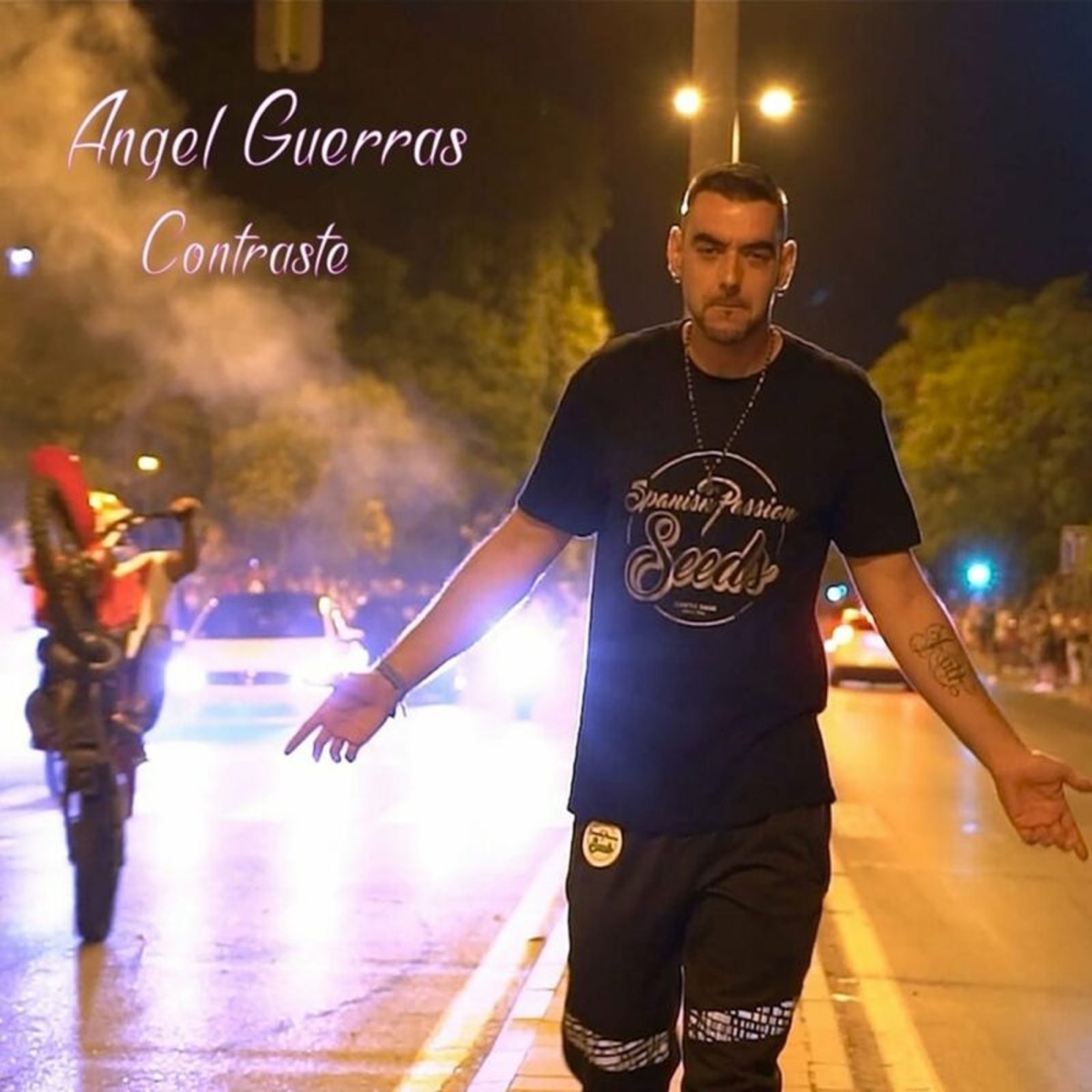 Contraste - Single by Angel Guerras album cover