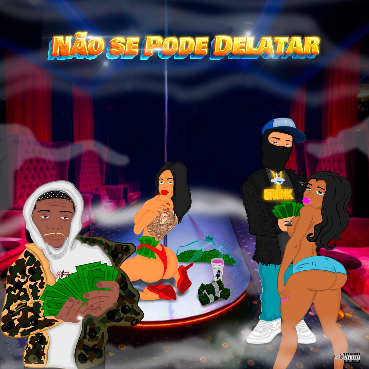Não Se Pode Delatar - Single by Gronx, 2errezybxo & Thicano Beatz album cover