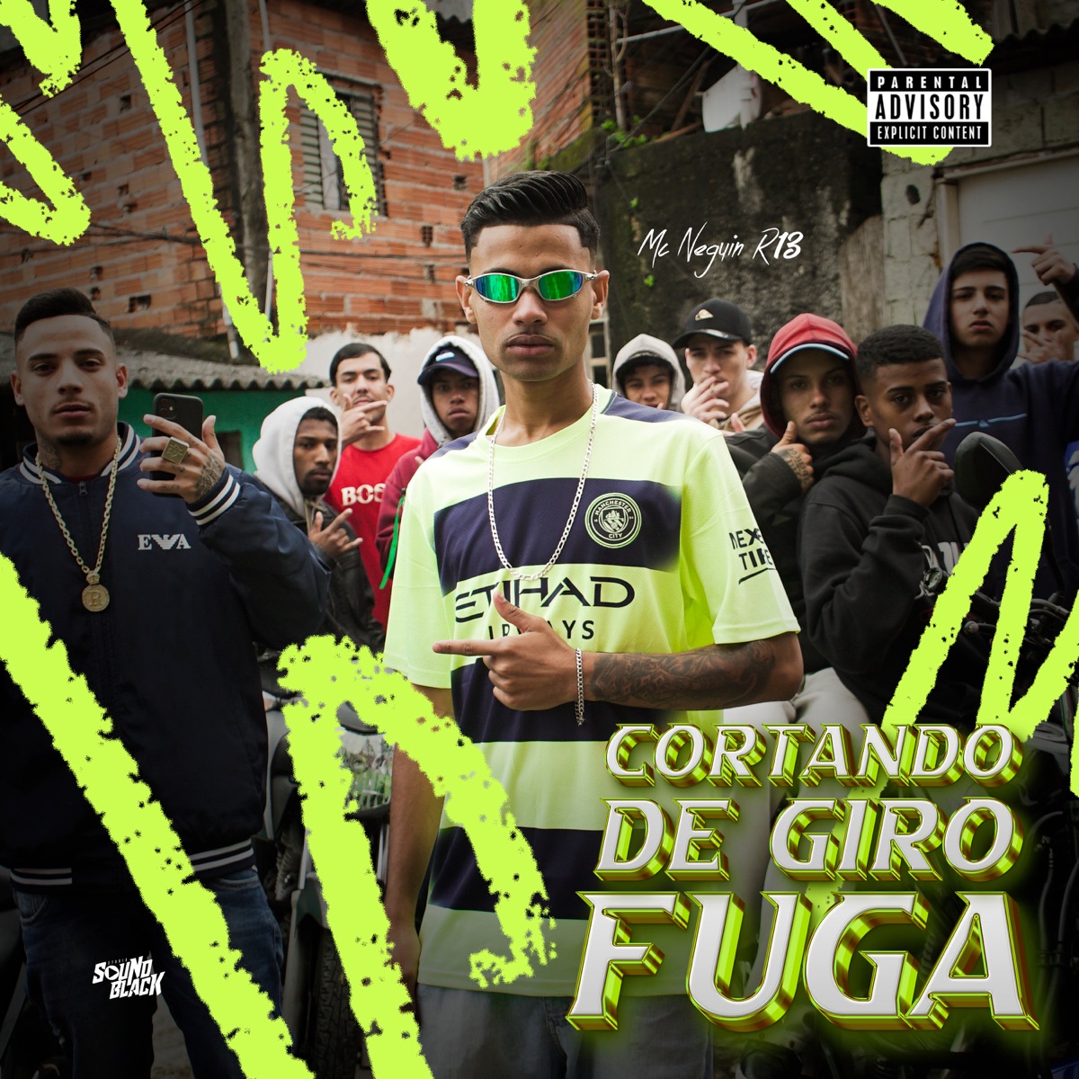 Cortando de Giro - Fuga - Single by Mc Neguin R13 album cover