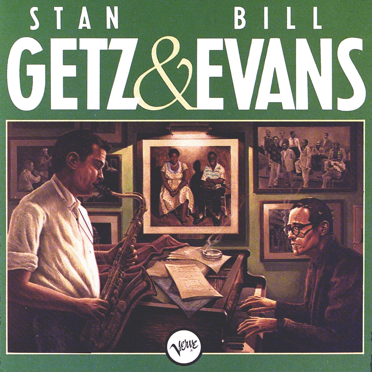 Stan Getz & Bill Evans (Previously Unreleased Recordings) by Stan Getz & Bill Evans album cover