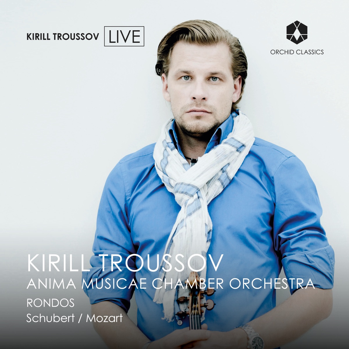 Schubert & Mozart: Rondos (Live) - EP by Kirill Troussov & Anima Musicæ Chamber Orchestra album cover