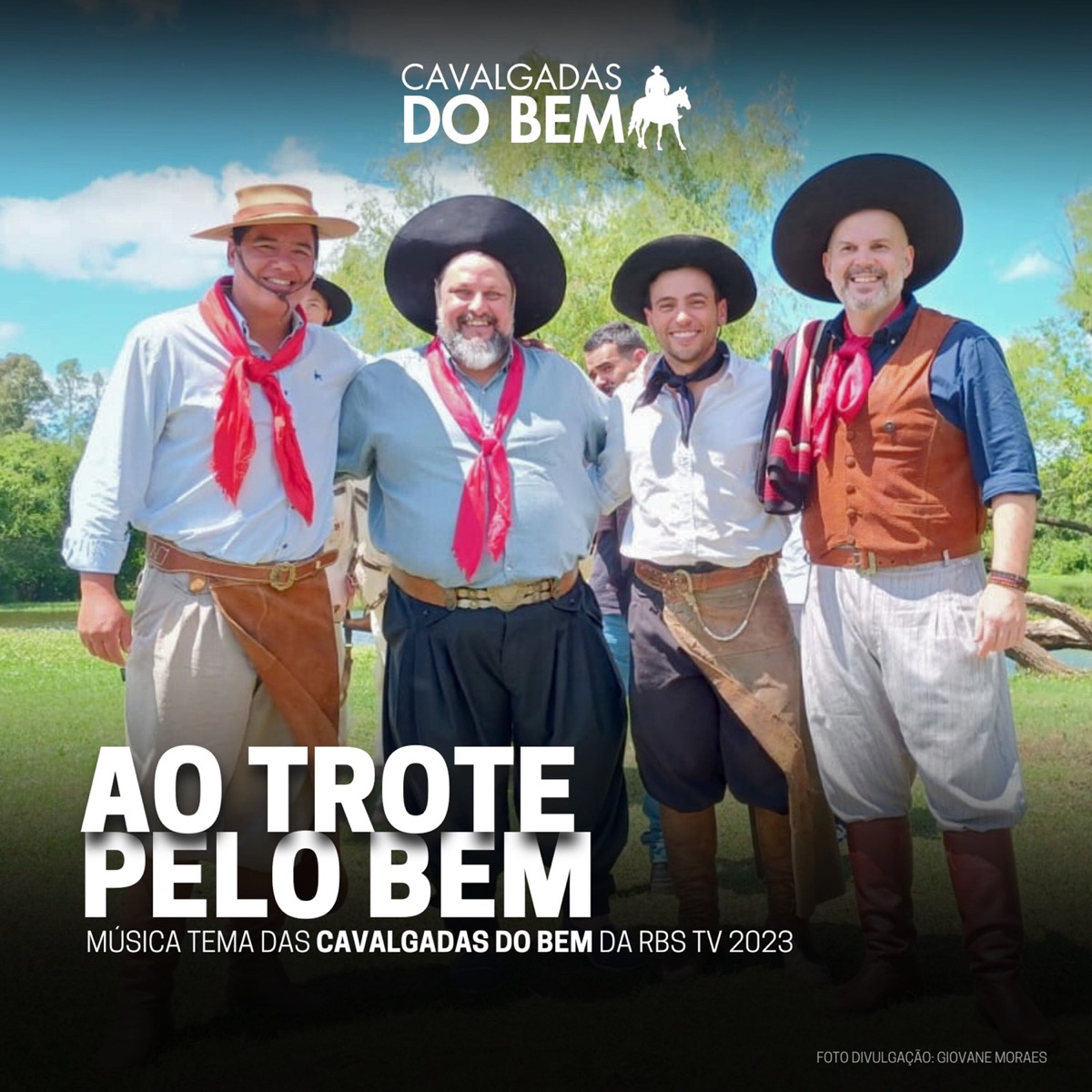 Ao trote, pelo bem - Single by César Oliveira & Rogério Melo, Guilherme Jaques & Rafael Cunha Alves album cover