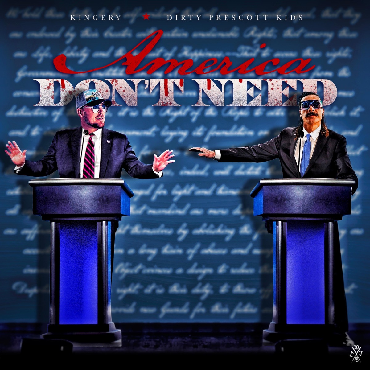 America Don't Need - Single by Kingery & Dirty Prescott Kids album cover