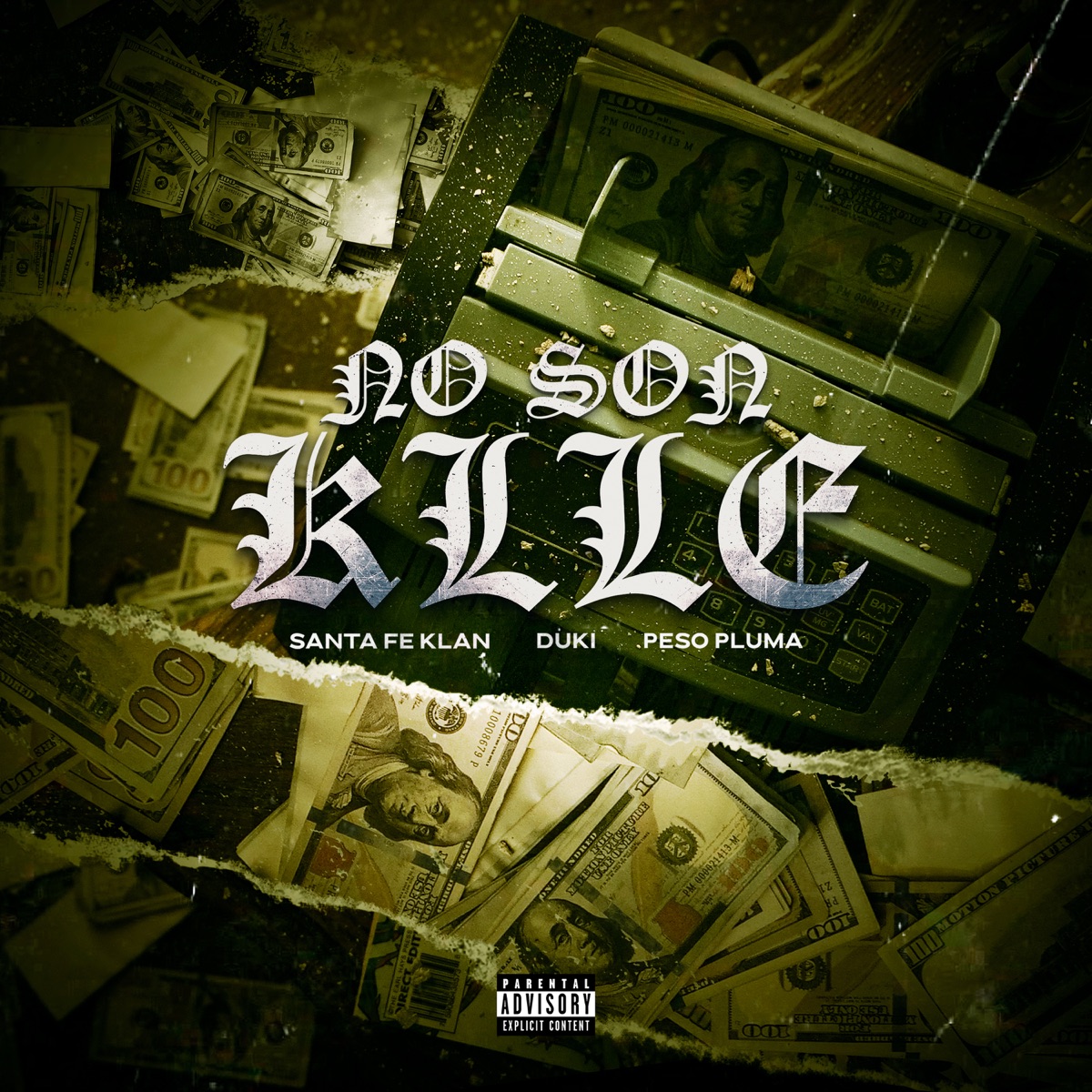 NO SON KLLE - Single by Santa Fe Klan, Duki & Peso Pluma album cover artwork