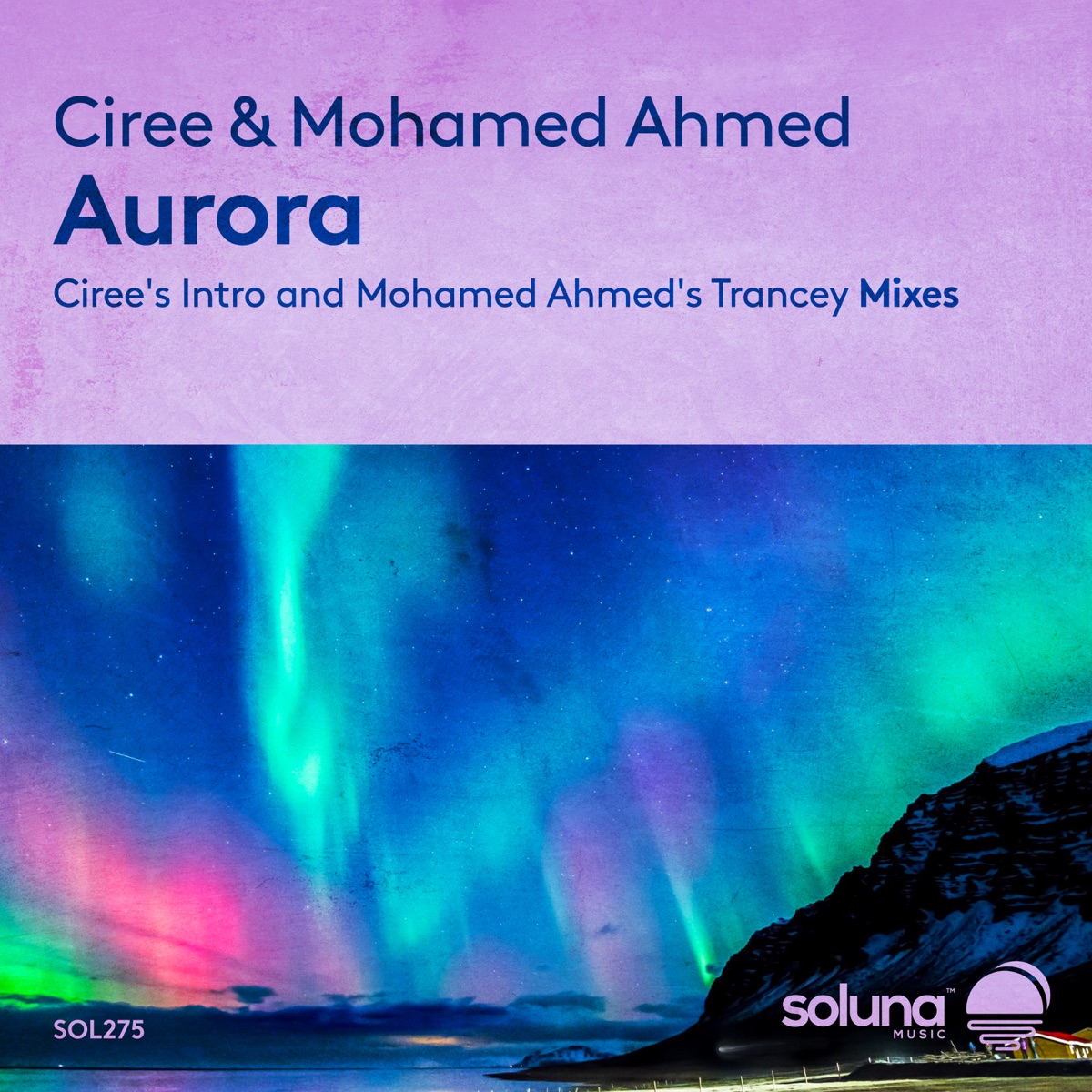 Aurora - Single by Mohamed Ahmed & Ciree album cover