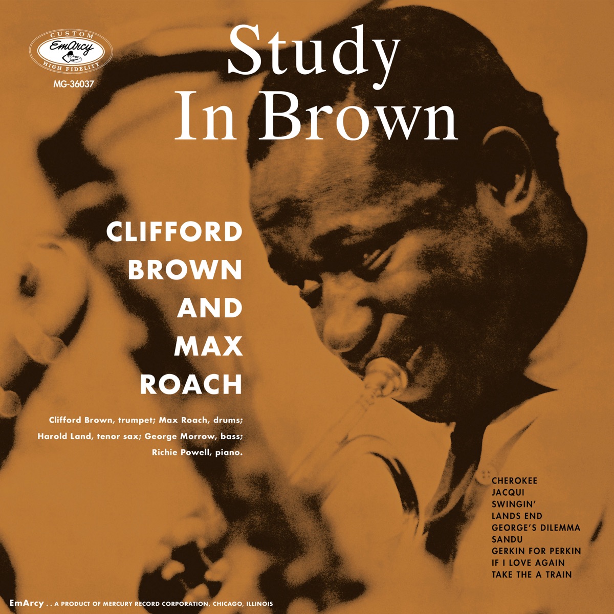 Study In Brown by Clifford Brown & Max Roach album cover