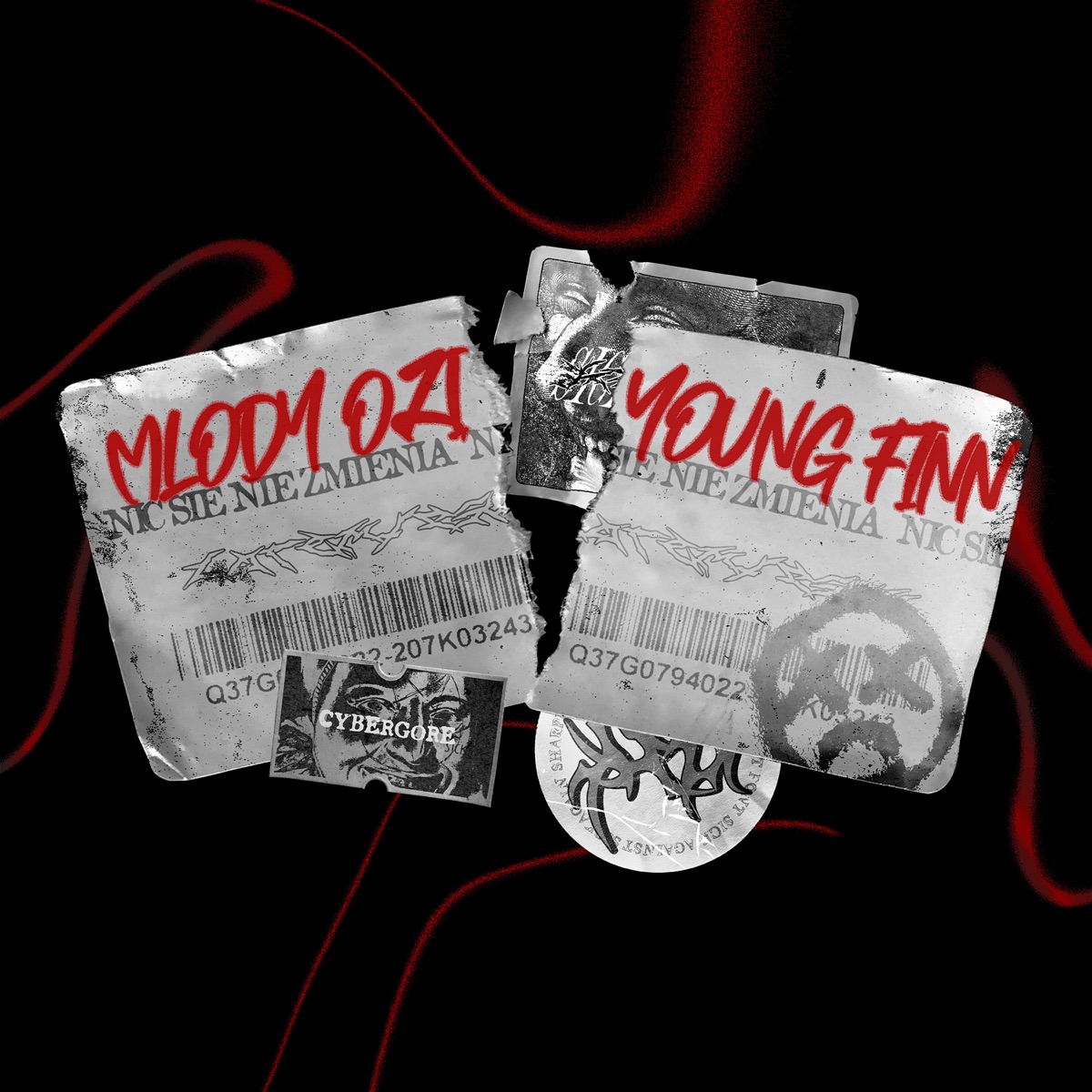 Nic się nie zmienia - Single by Młody Ozi & Young Finn album cover