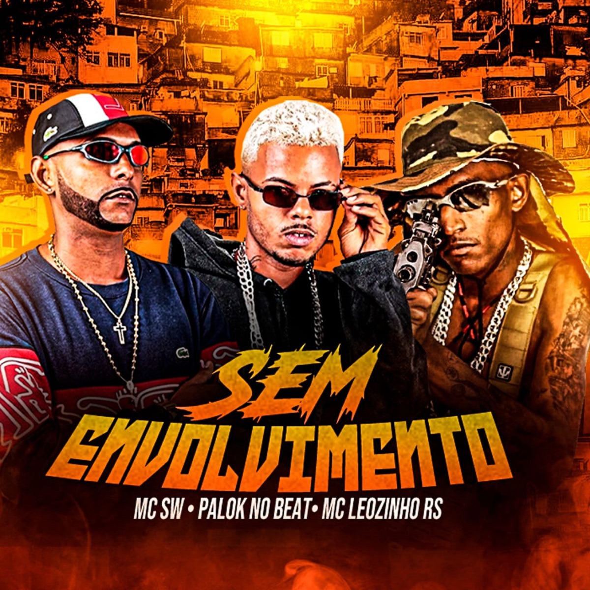 Sem Envolvimento (feat. Mc Leozinho RS) - Single by Palok no Beat & MC SW album cover
