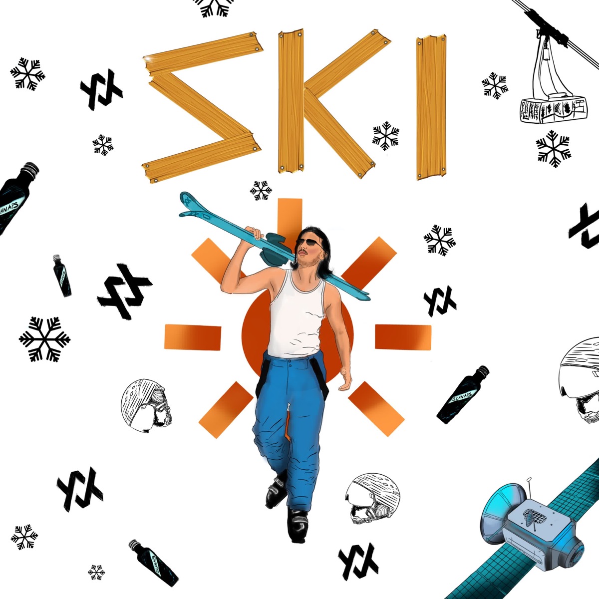 Ski - Single by LennyG album cover