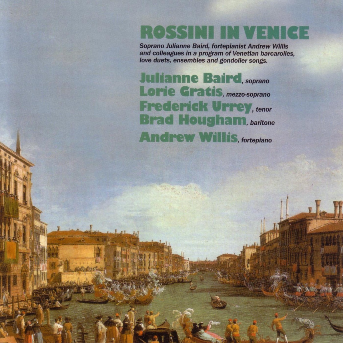 Rossini In Venice by Andrew Willis & Julianne Baird album cover