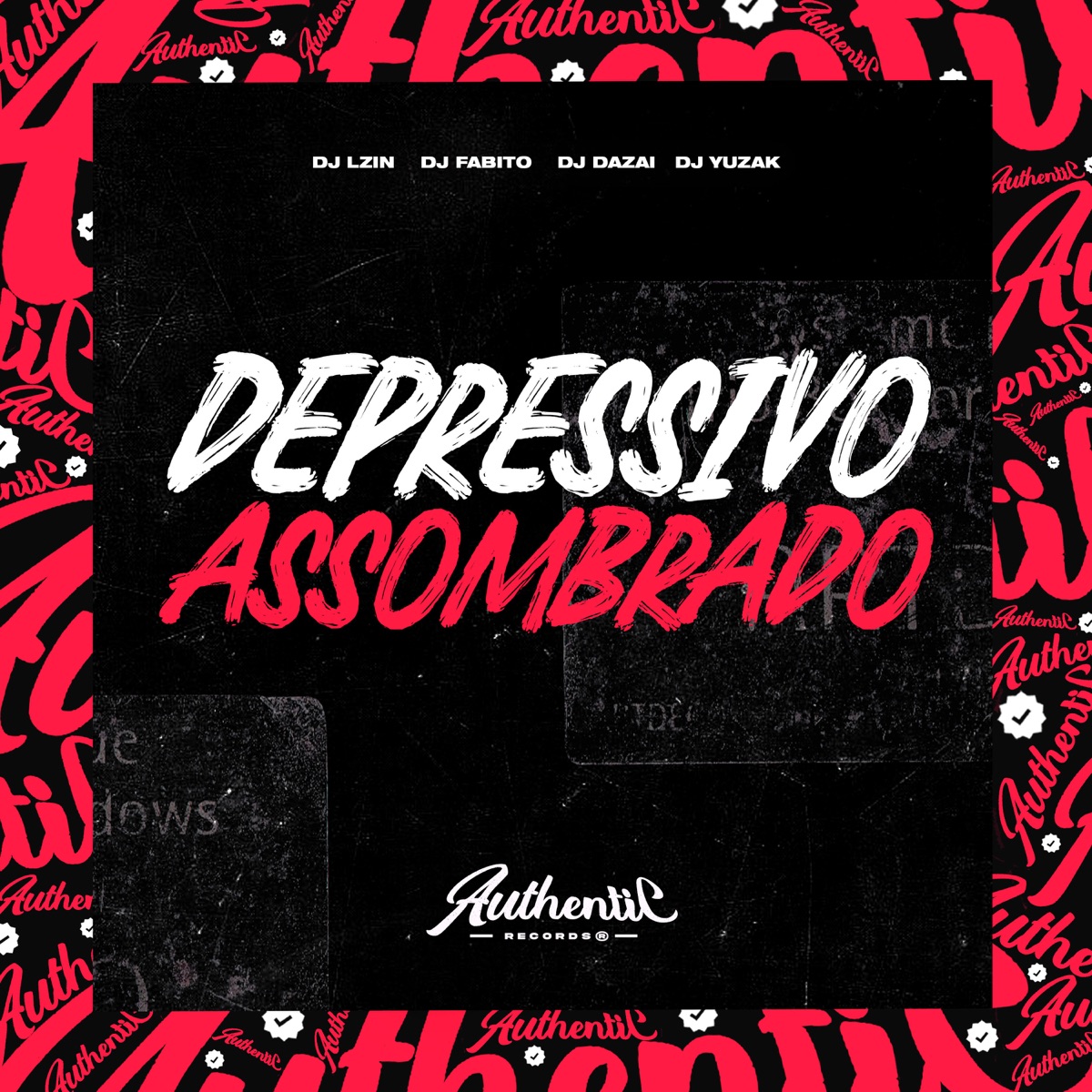 Depressivo Assombrado (feat. DJ YUZAK & DJ LZIN) - Single by DJ DAZAI & DJ Fabito album cover